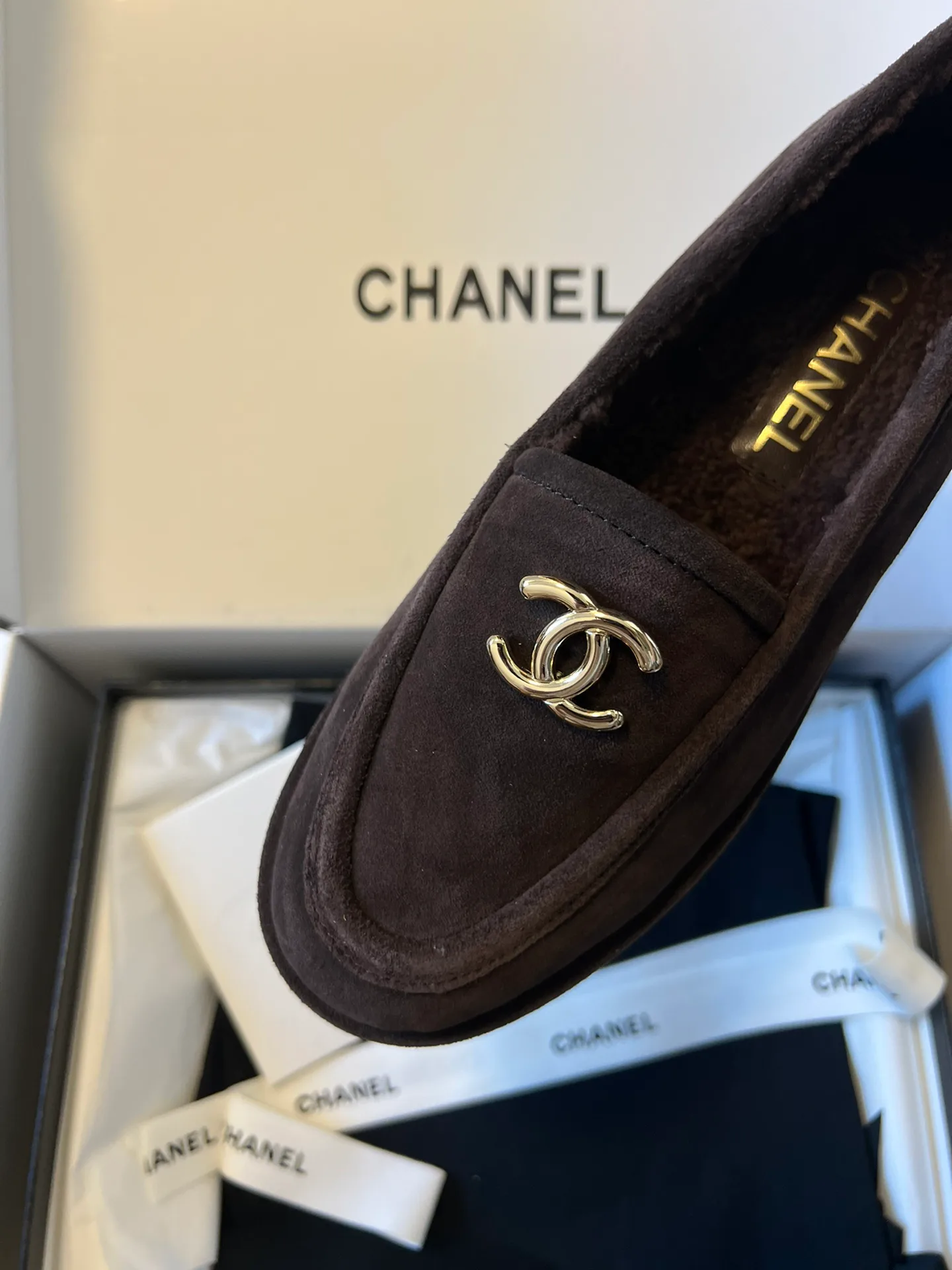 Лоферы И Мокасины Женские Chanel 18294576