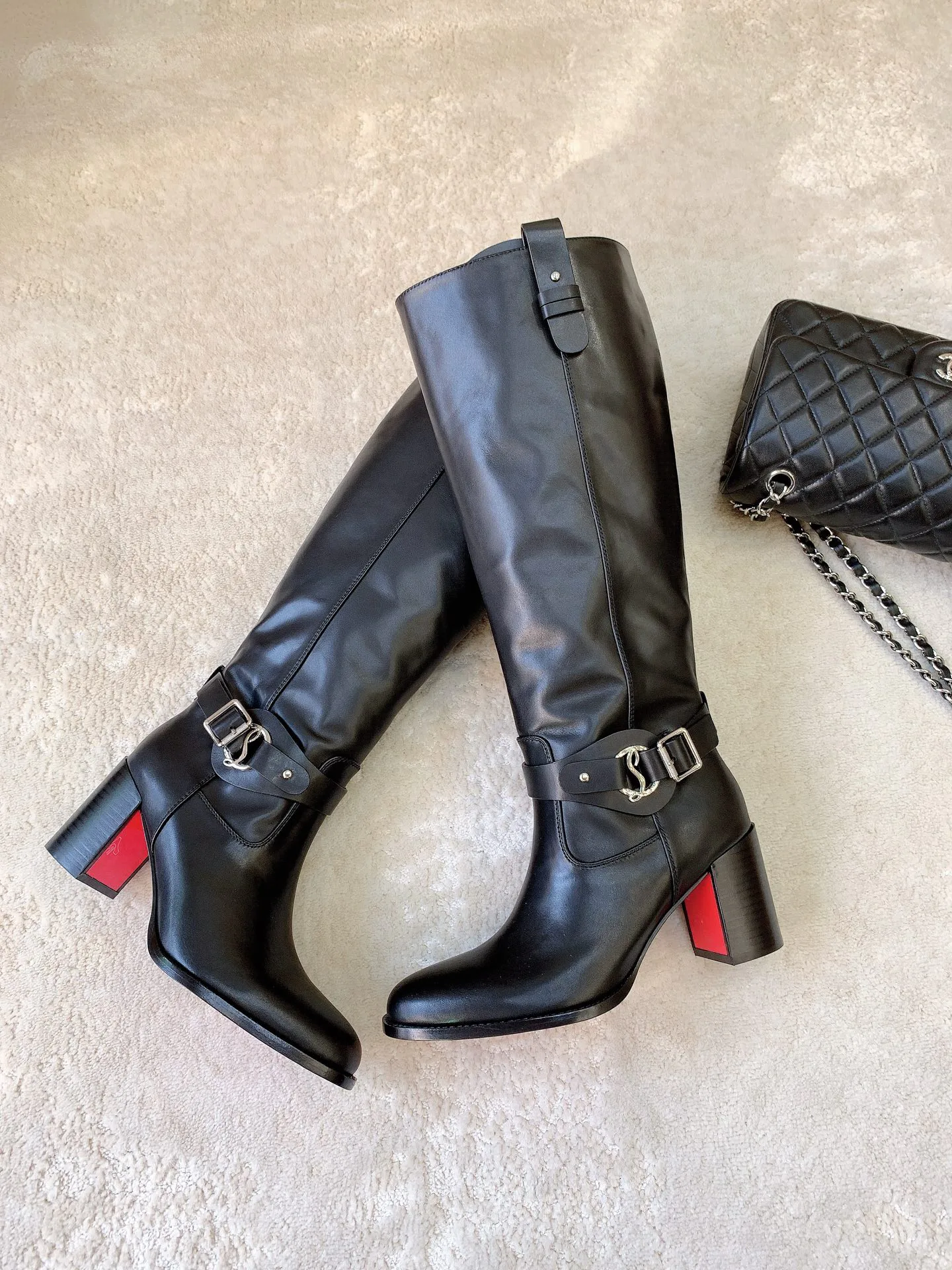 Сапоги Женские Christian Louboutin 17962788