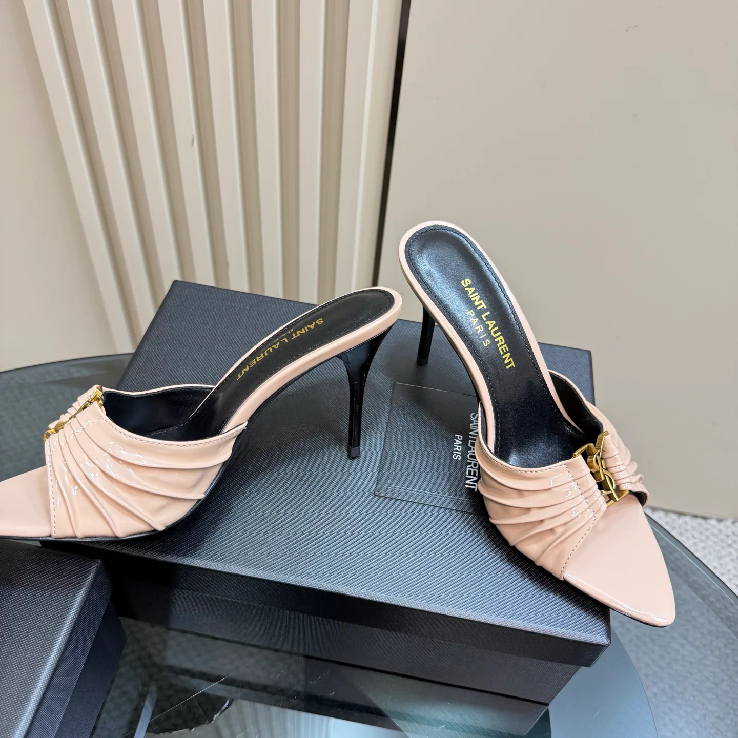 Босоножки Женские Saint Laurent 1883639