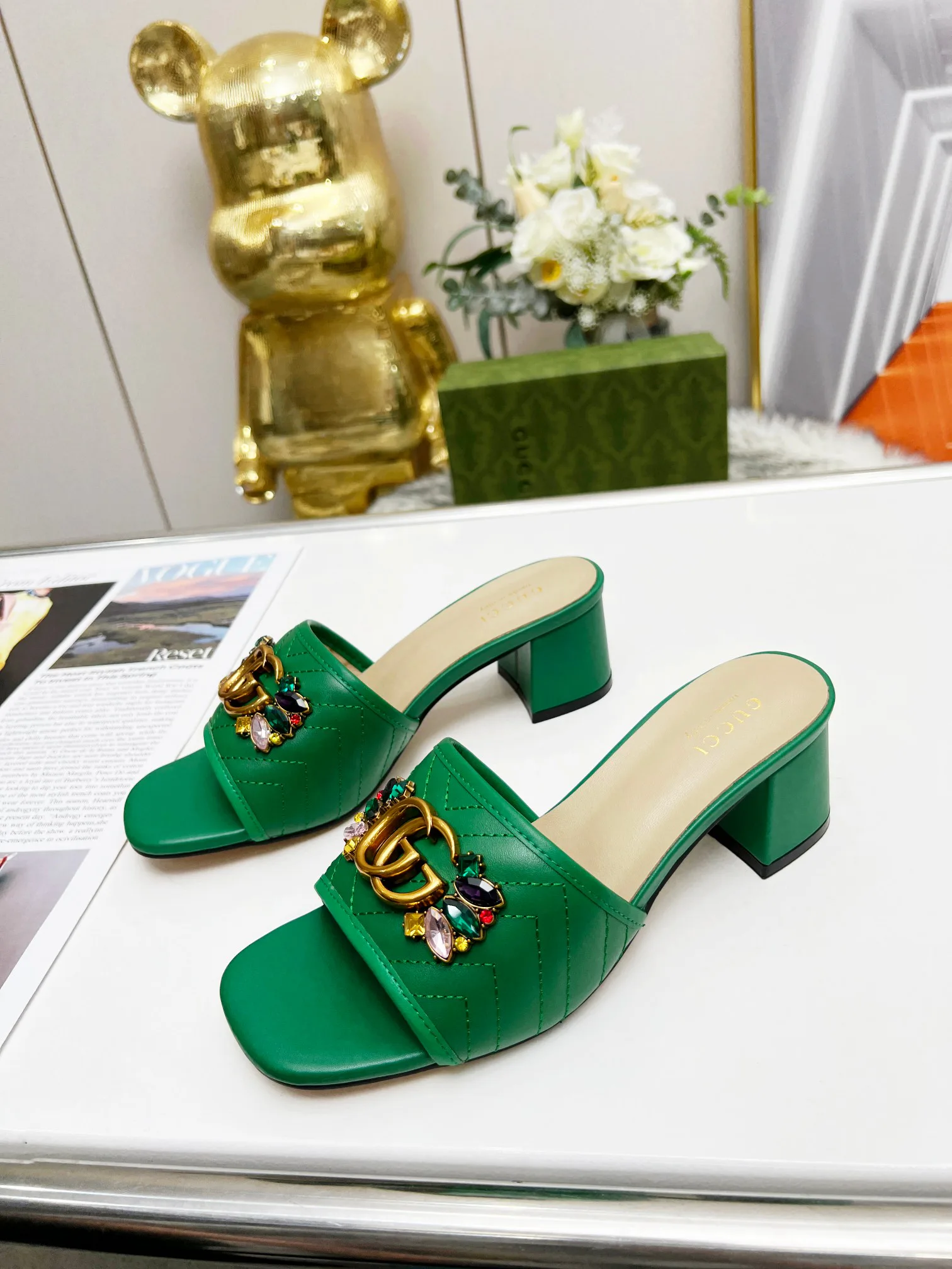 Босоножки Женские Gucci 19290