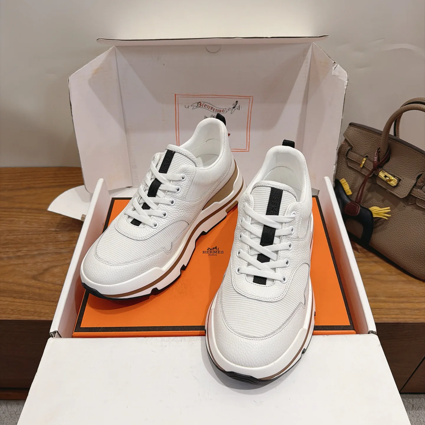 Кроссовки Мужские Hermes 19107207