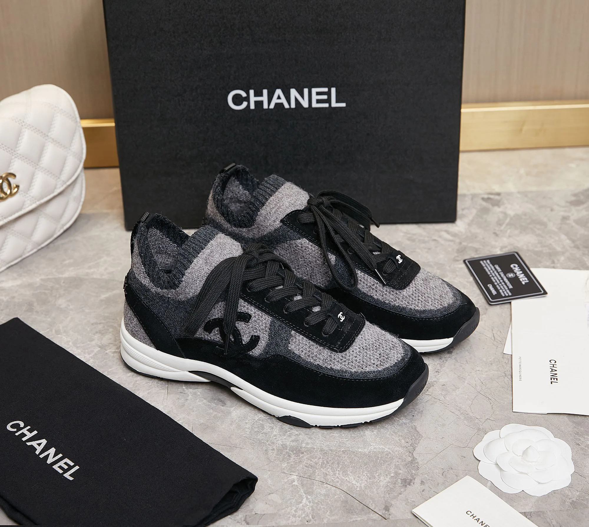 Кроссовки Женские Chanel 1268460