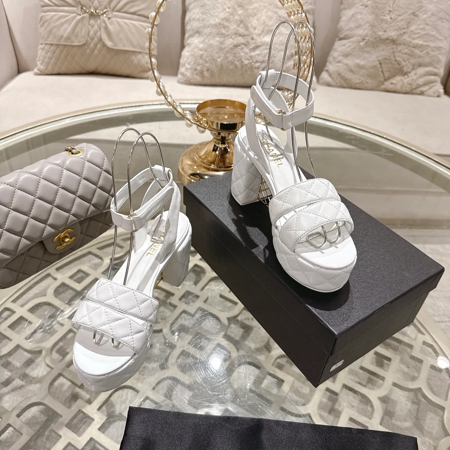 Босоножки Женские Chanel 9361025