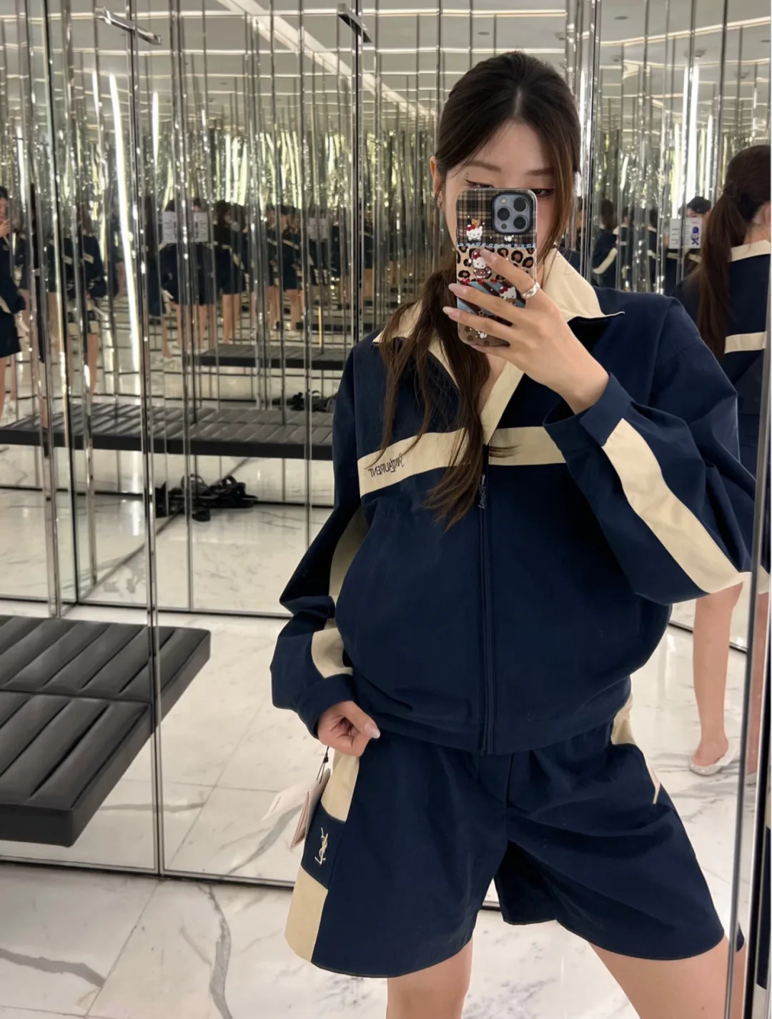 Шорты Женские Saint Laurent 18746443