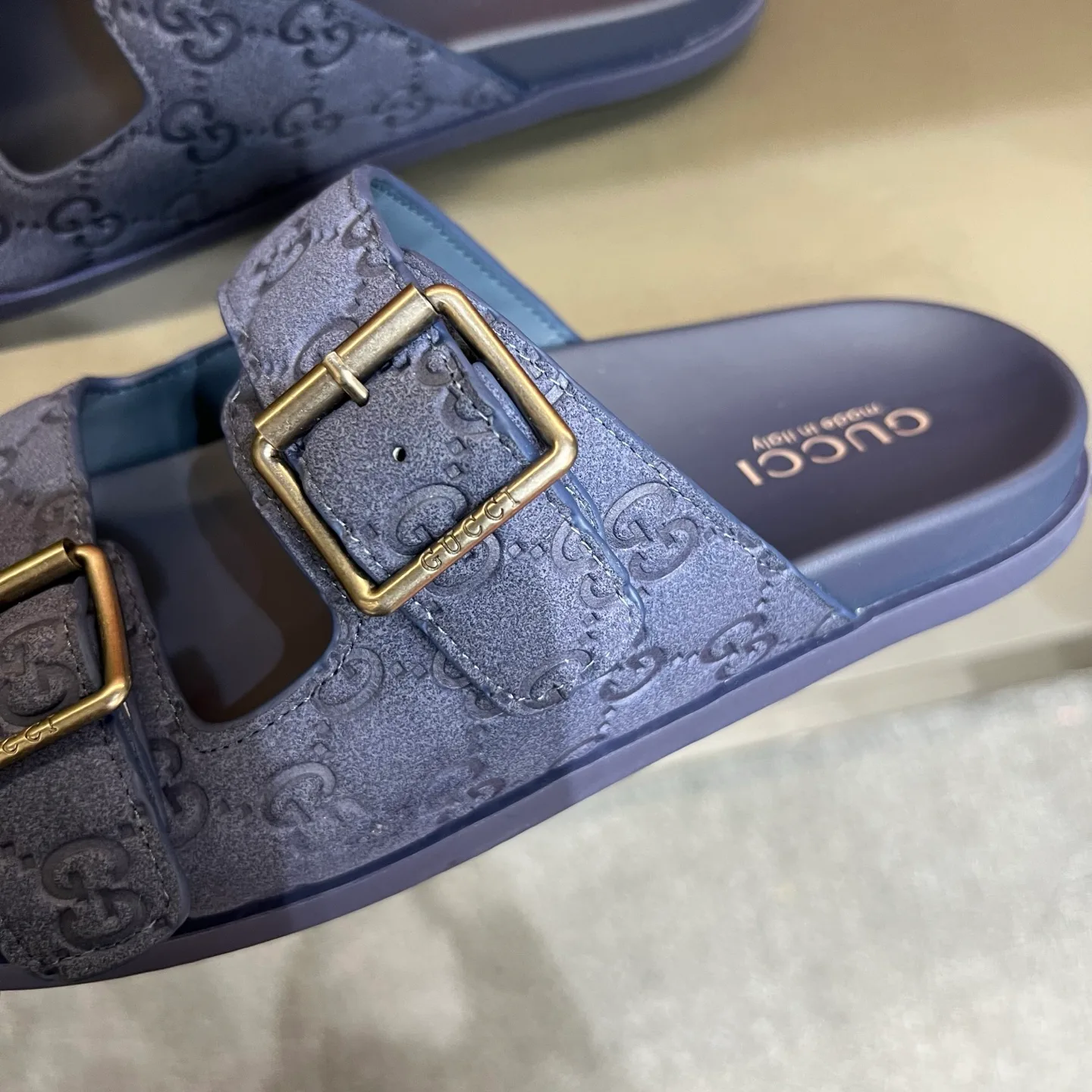 Шлепанцы Мужские Gucci 916183