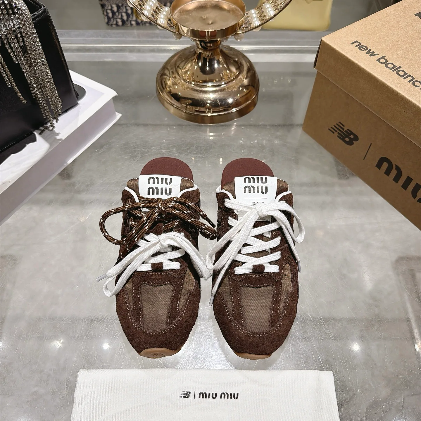 Кроссовки Женские Miu Miu 18034819