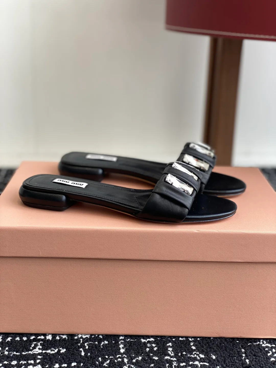 Шлепанцы Женские Miu Miu 19667