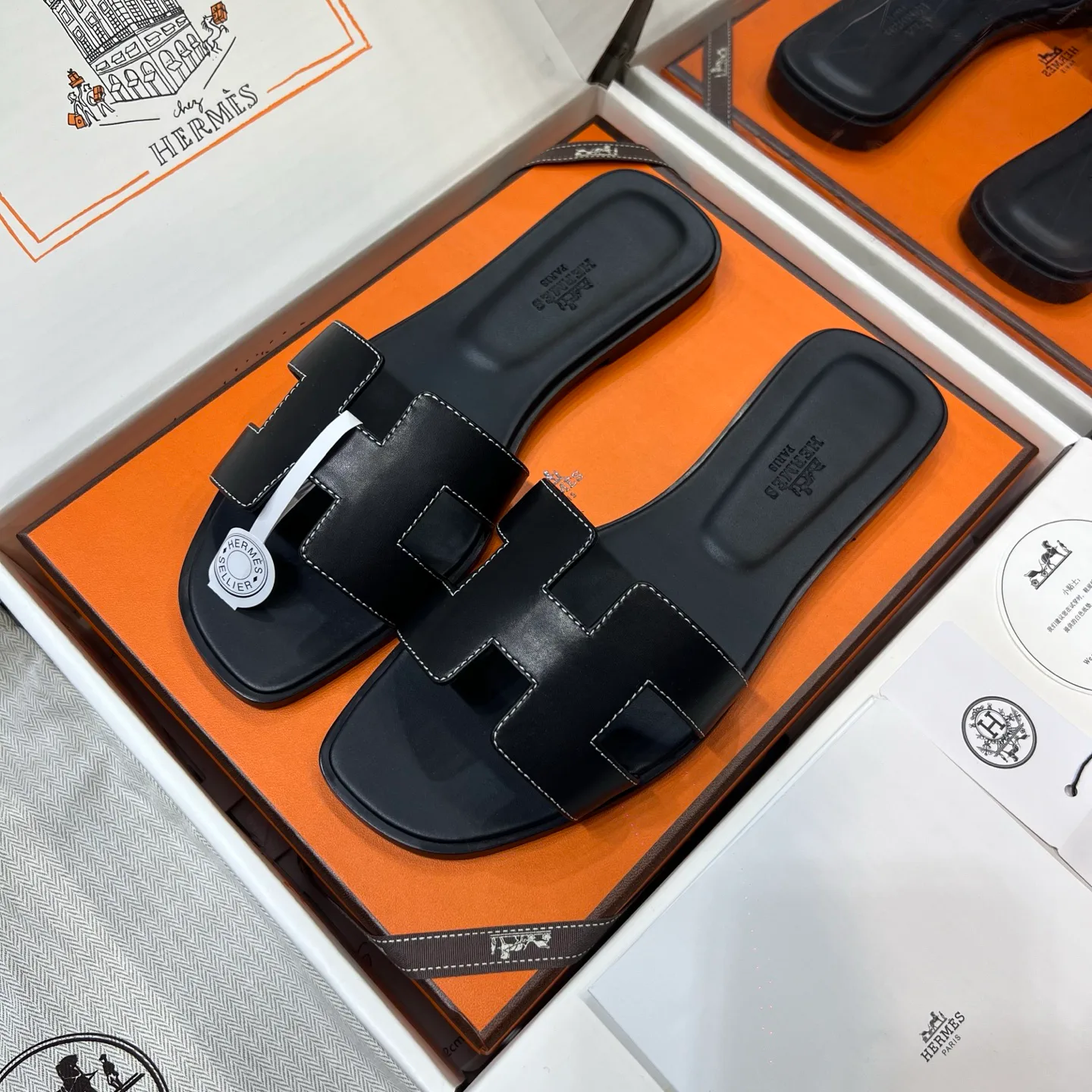 Шлепанцы Женские Hermes 5156566