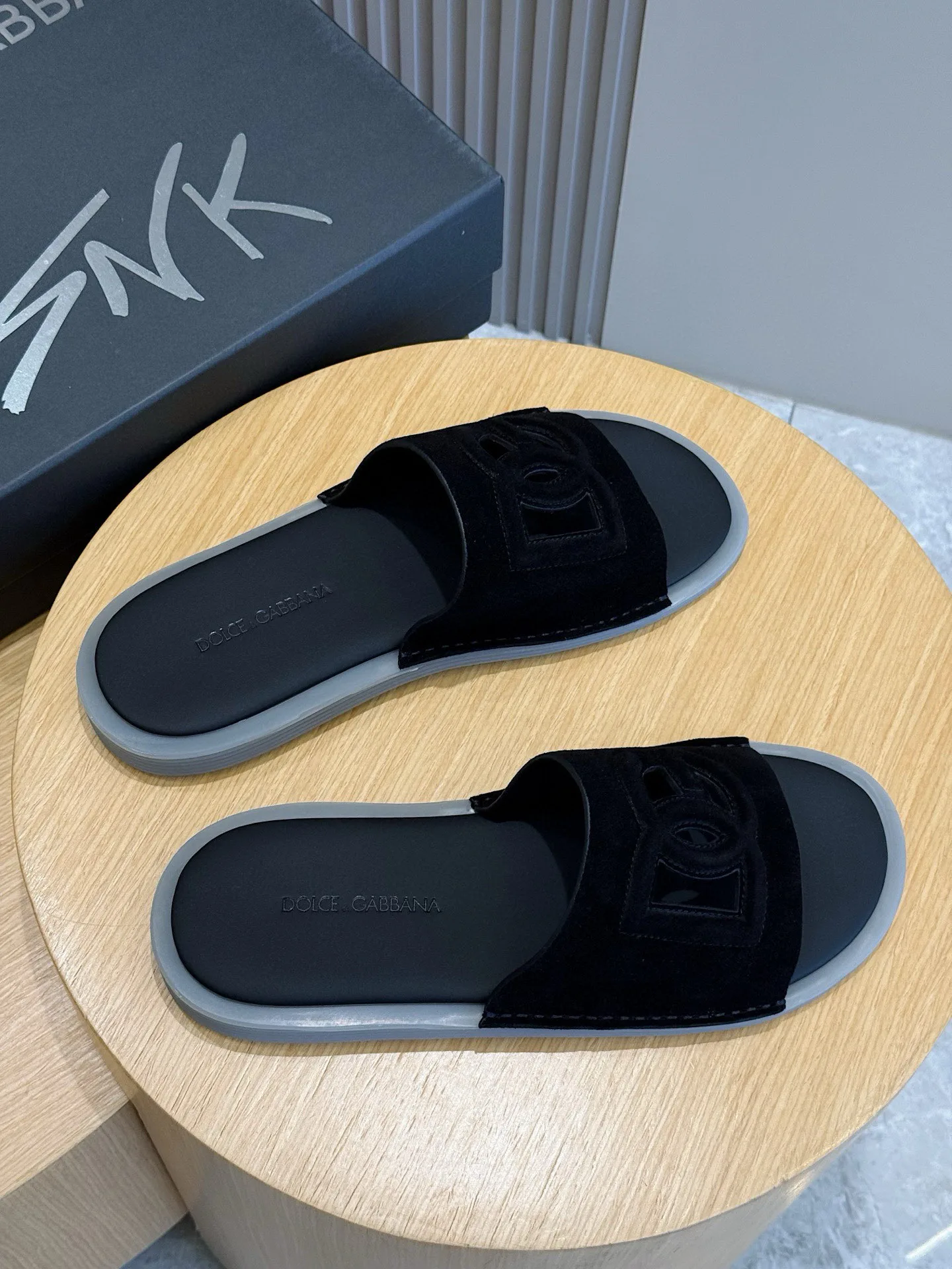 Шлепанцы Мужские Dolce & Gabbana 12768603