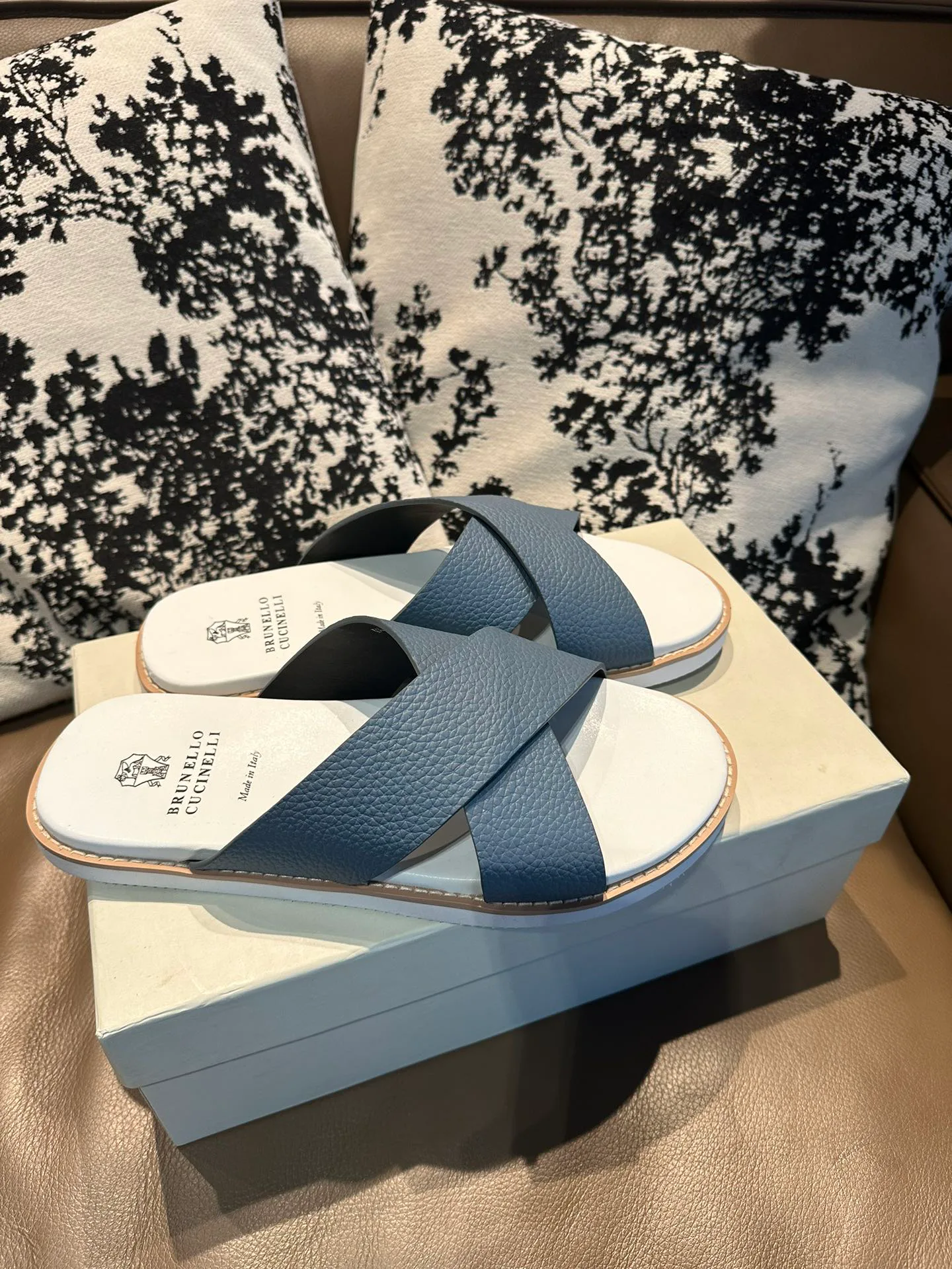 Шлепанцы Мужские Brunello Cucinelli 71782