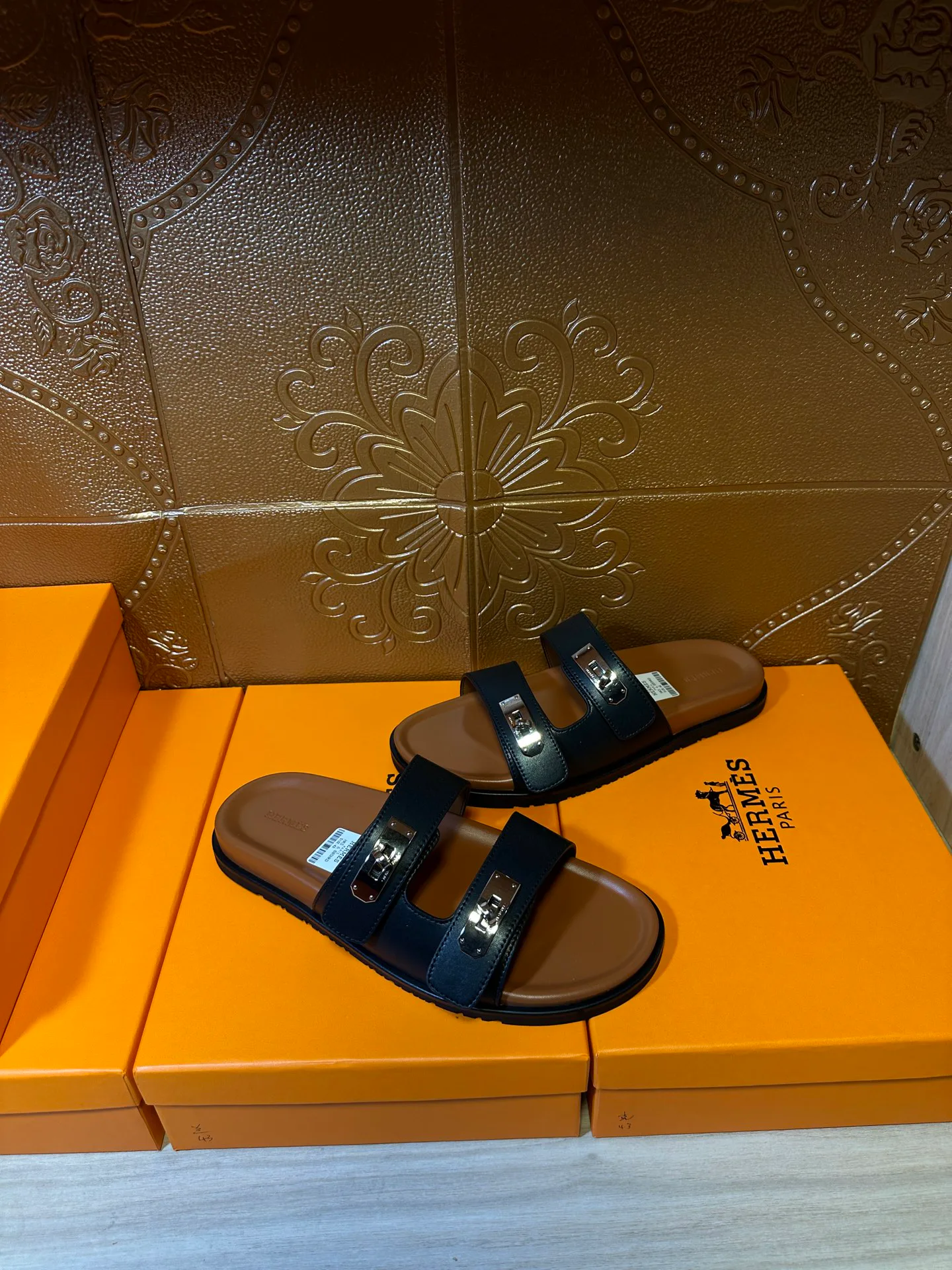 Шлепанцы Женские Hermes 433914