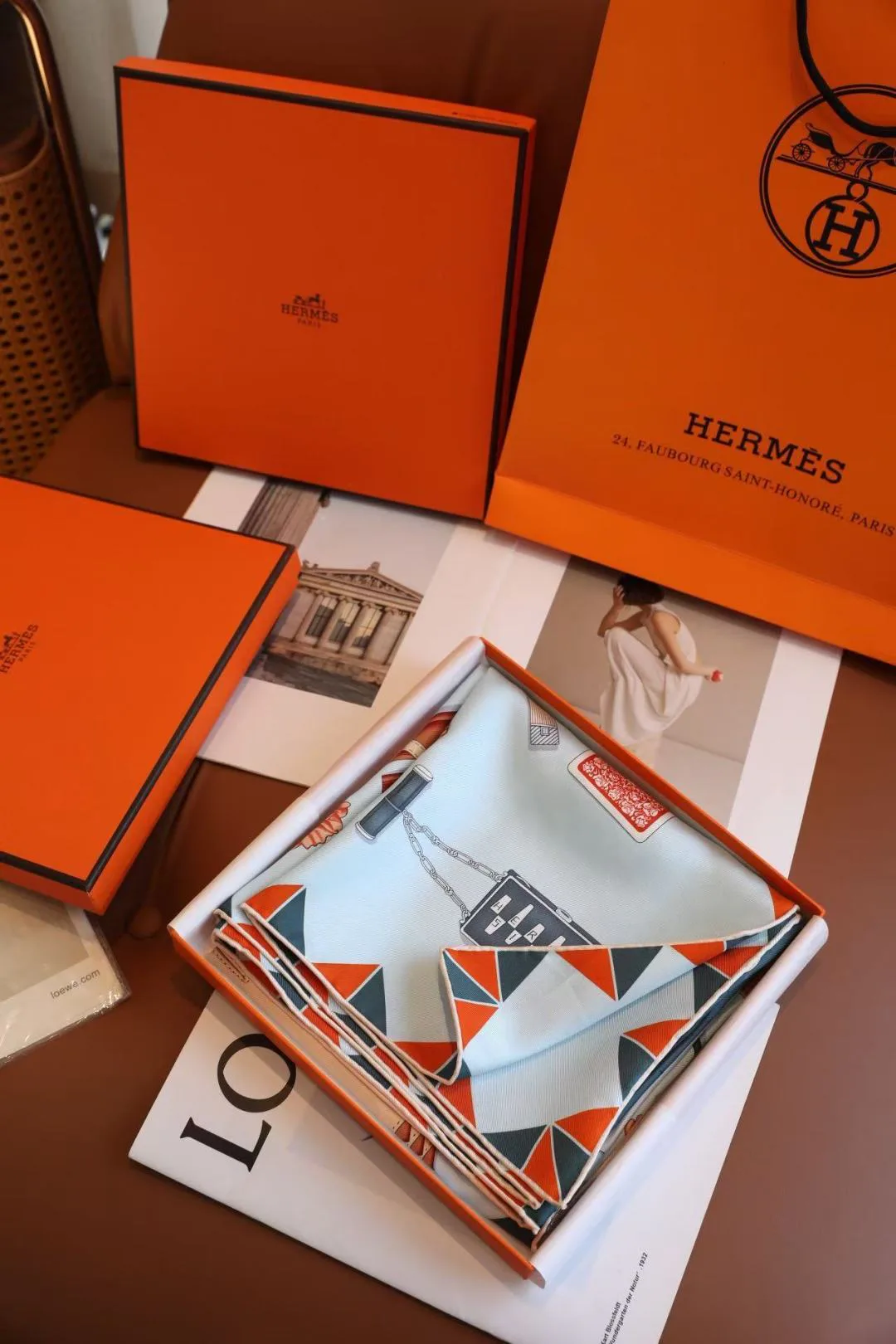 Платки Hermes 9648226