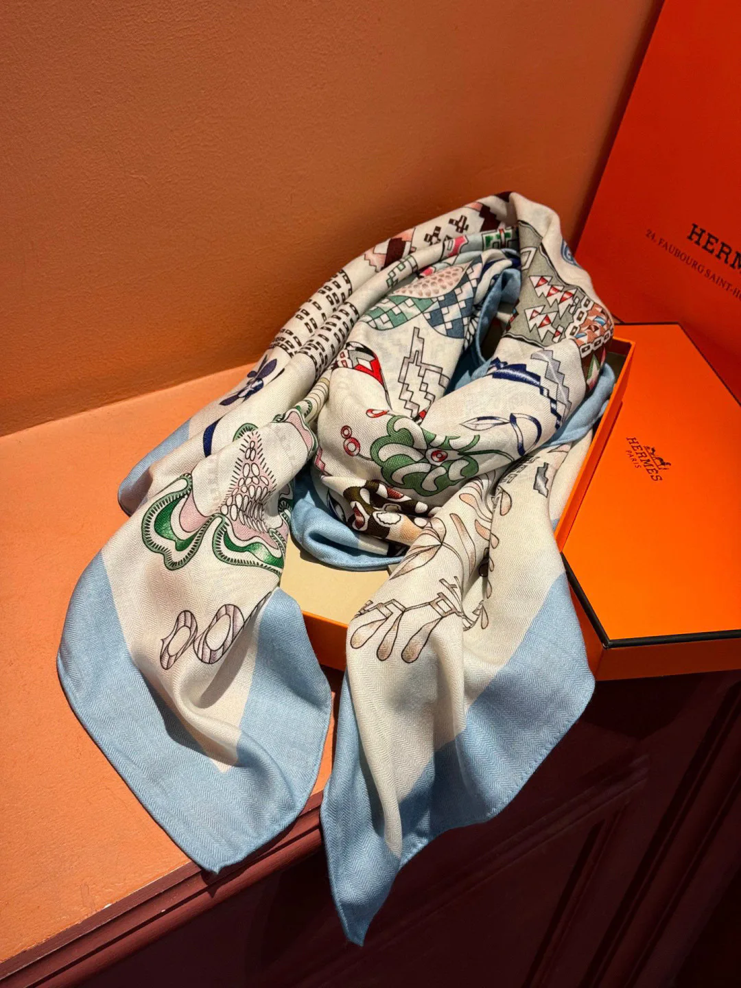 Шарфы Hermes 588339