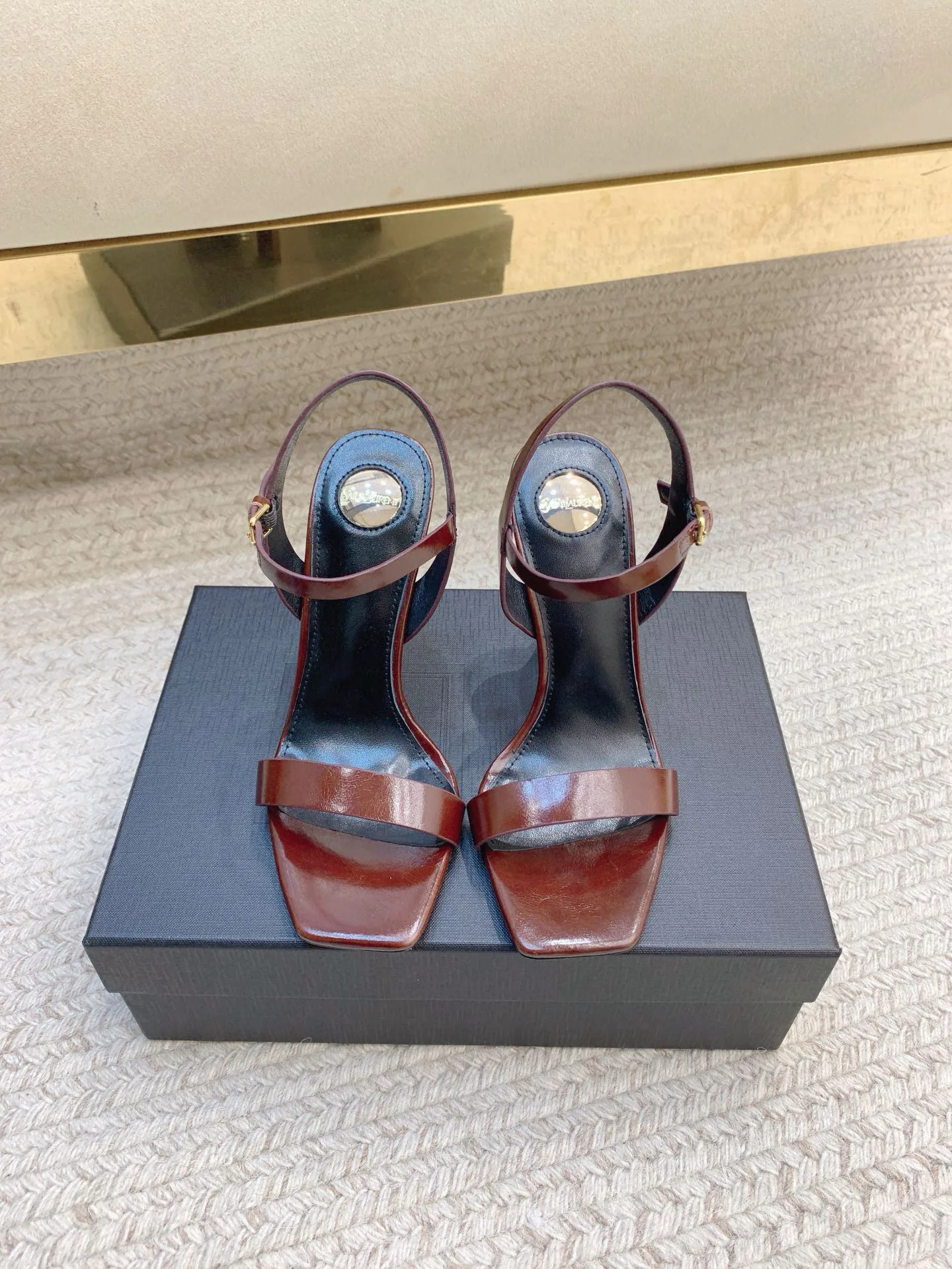 Босоножки Женские Saint Laurent 35287