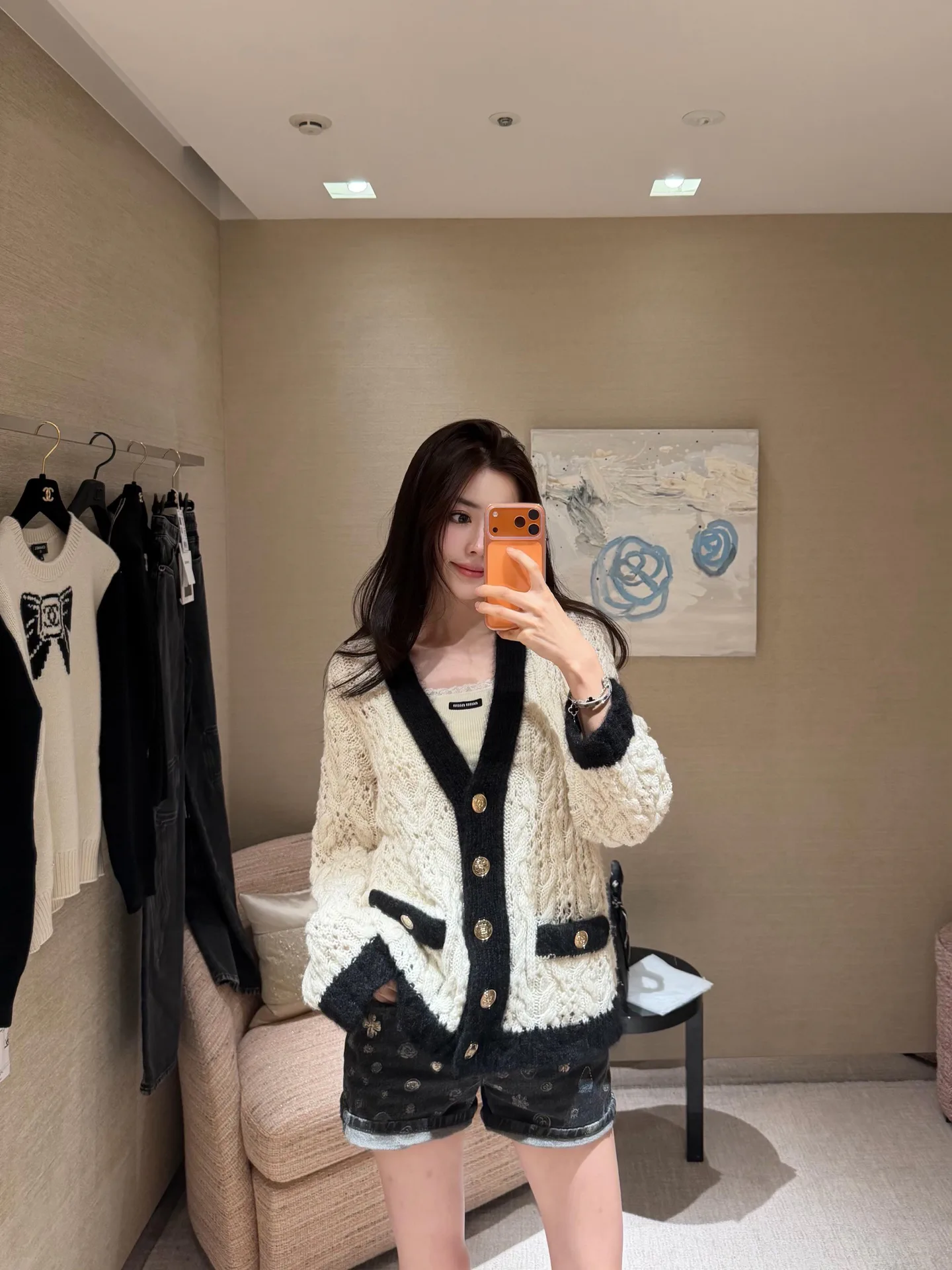 Шорты Женские Chanel 11573914