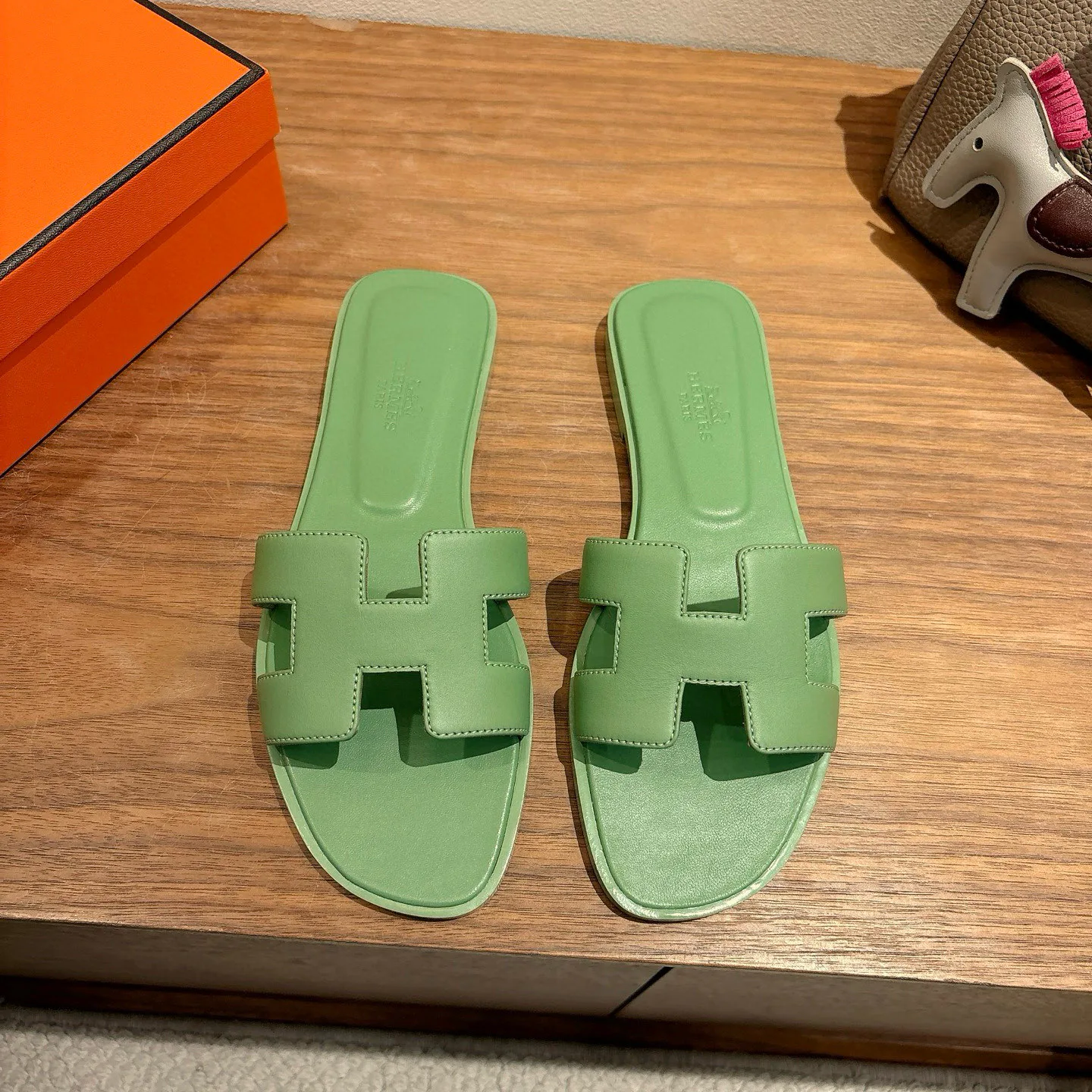 Шлепанцы Женские Hermes 396988
