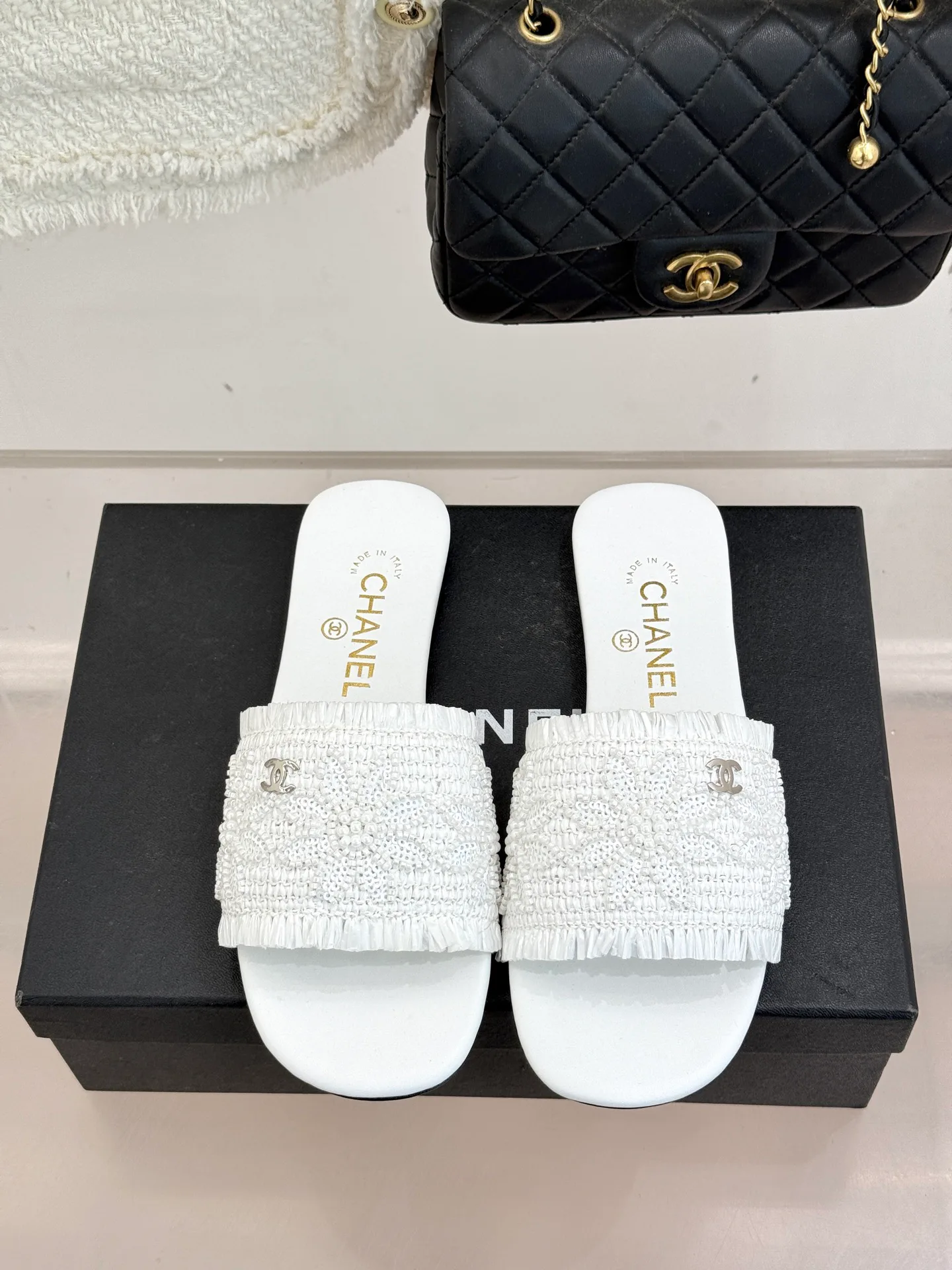 Шлепанцы Женские Chanel 1794984