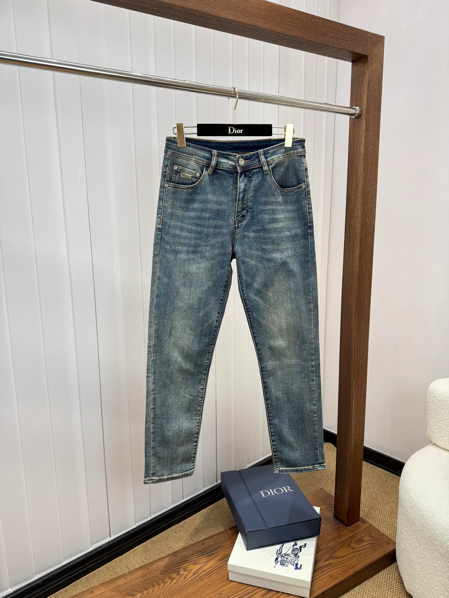 Джинсы Мужские Christian Dior 17940196