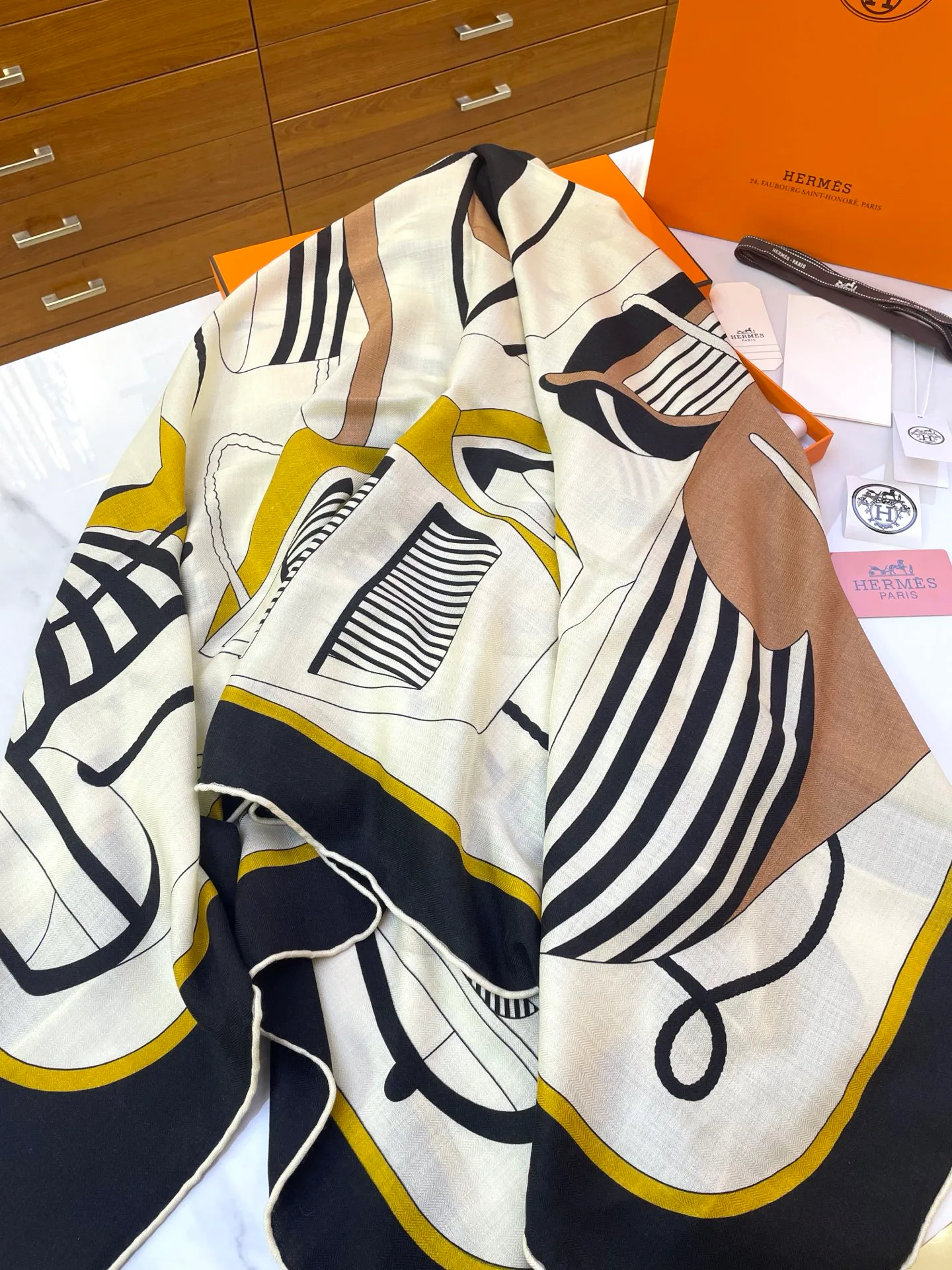 Шарфы Hermes 416829