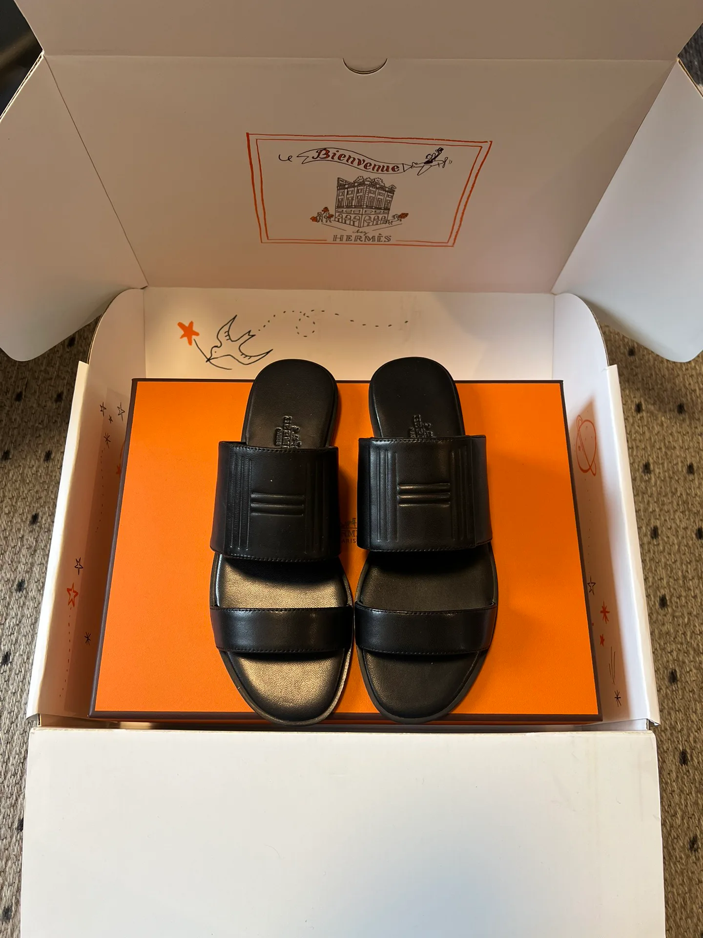 Шлепанцы Женские Hermes 11129431