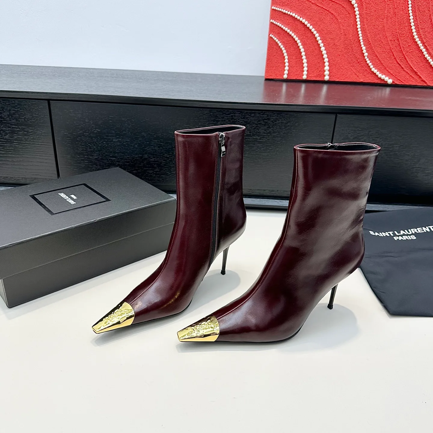 Ботильоны Женские Saint Laurent 18676606
