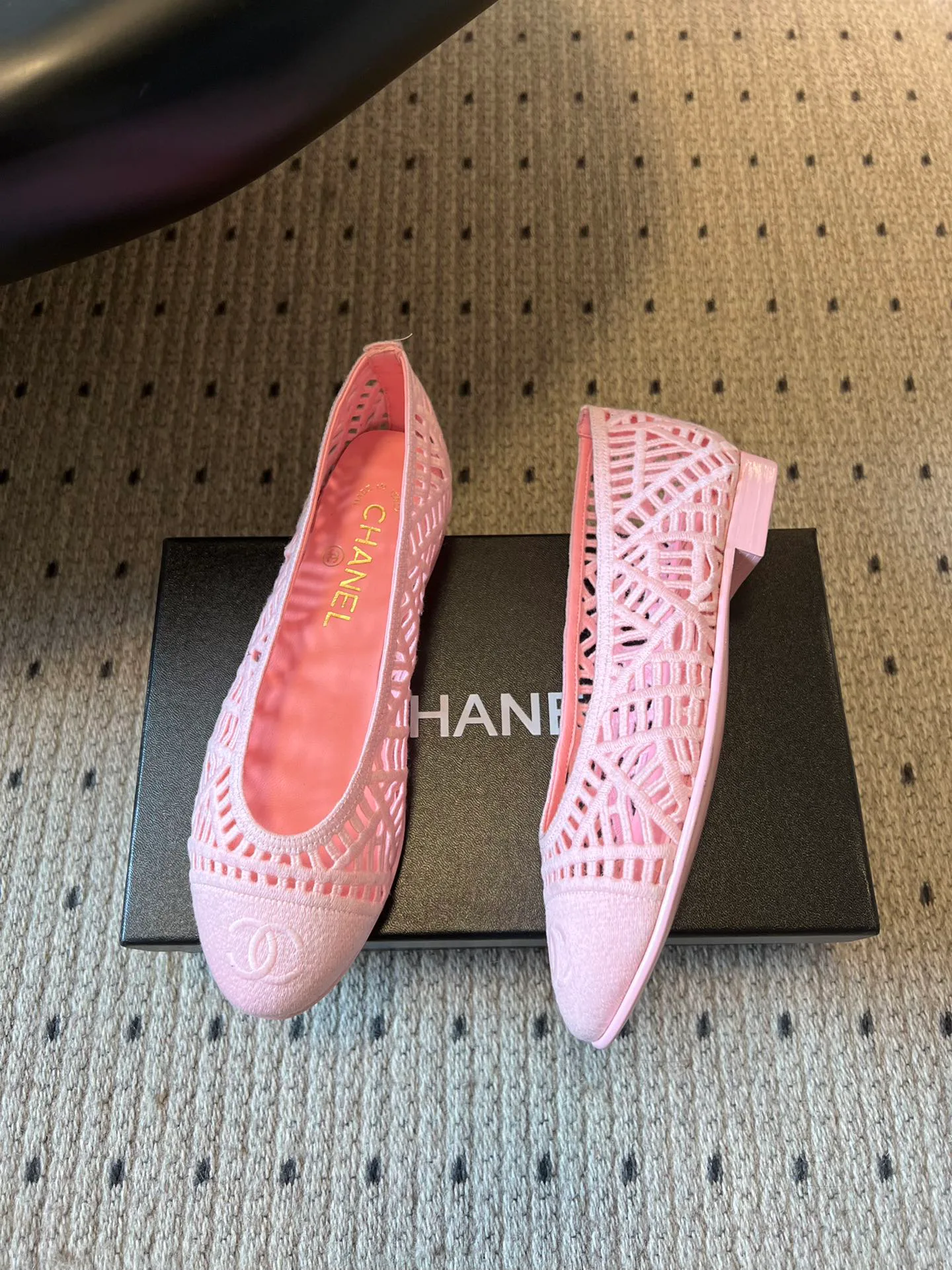 Балетки Женские Chanel 376043
