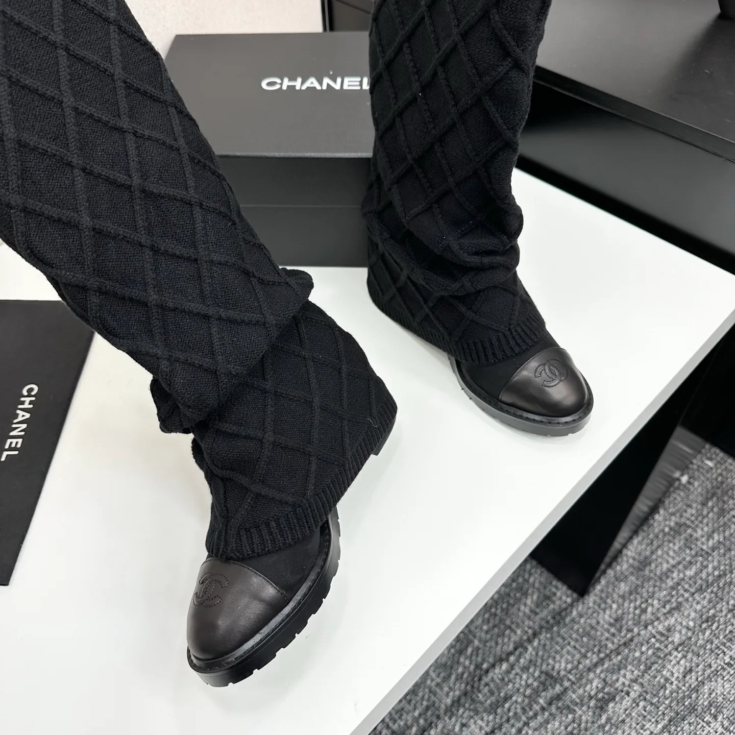 Сапоги Женские Chanel 18083909