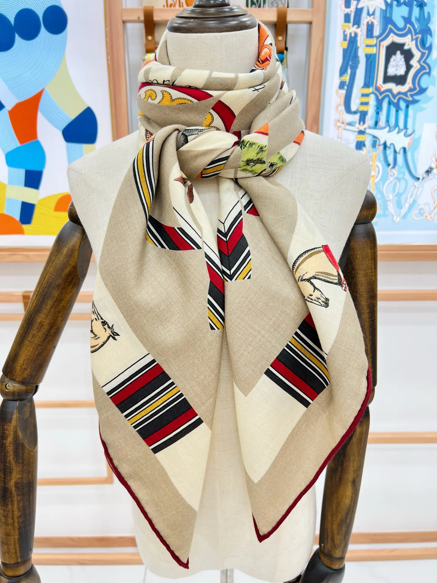 Шарфы Hermes 195071