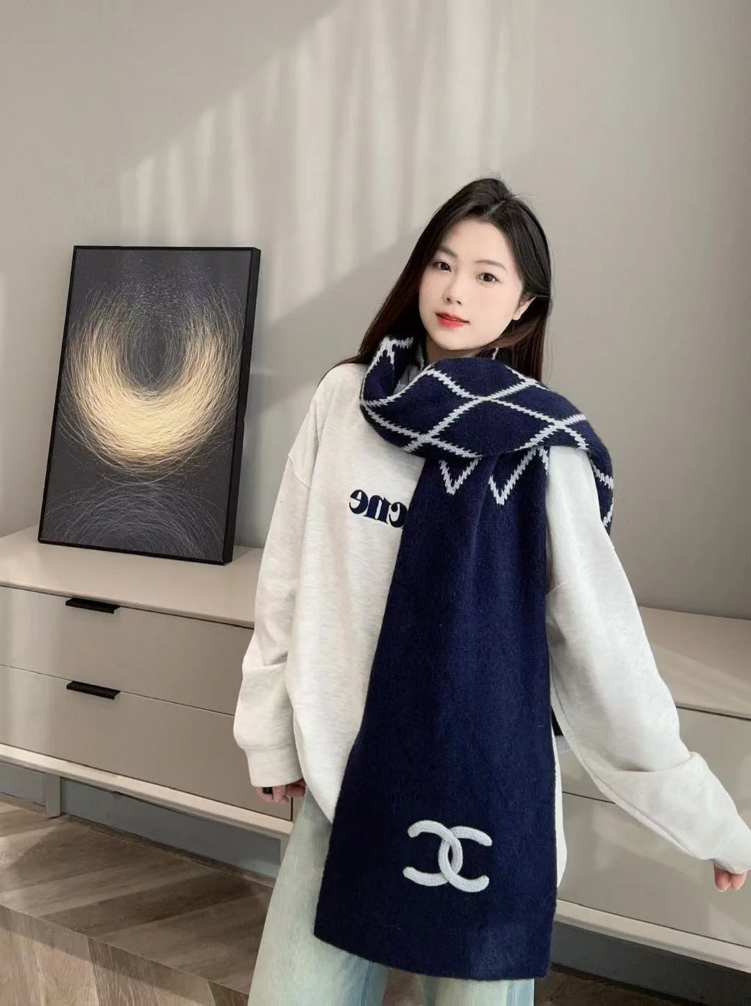 Шарфы Chanel 538240