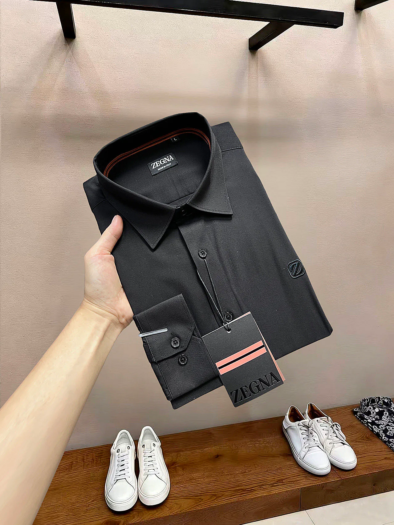 Рубашки Мужские Zegna 18097922