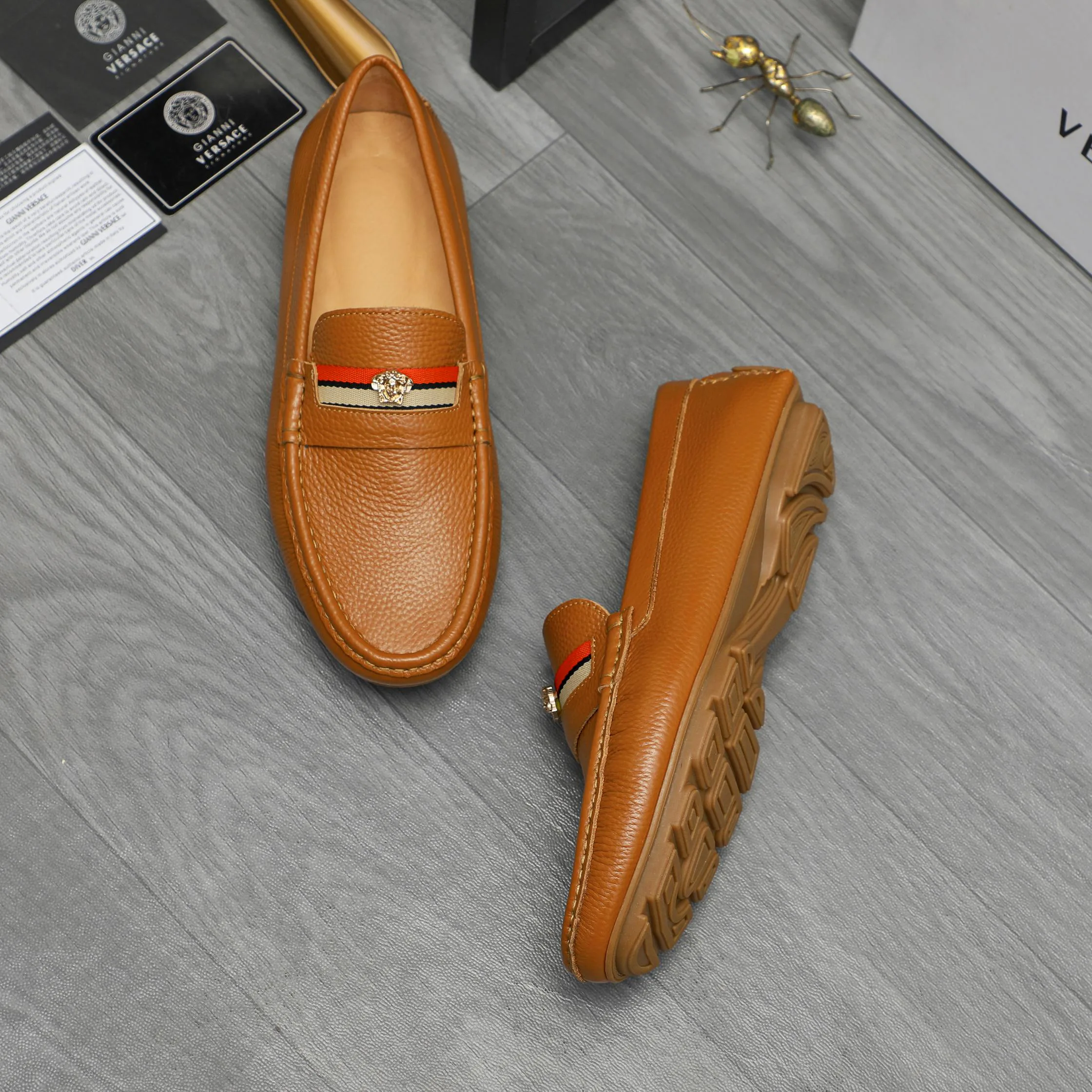 Мокасины Мужские Versace 11703851