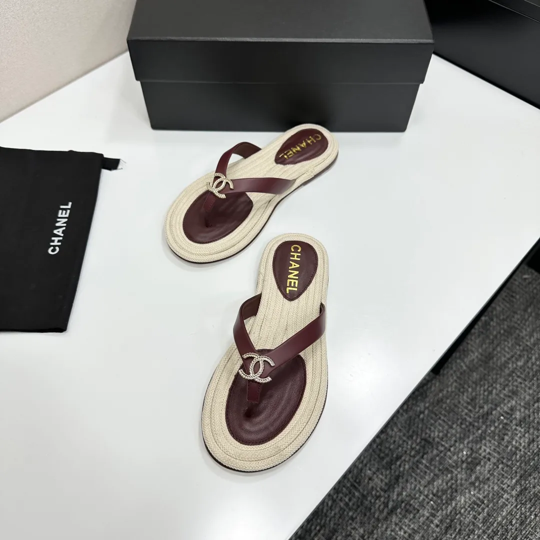 Шлепанцы Женские Chanel 496284