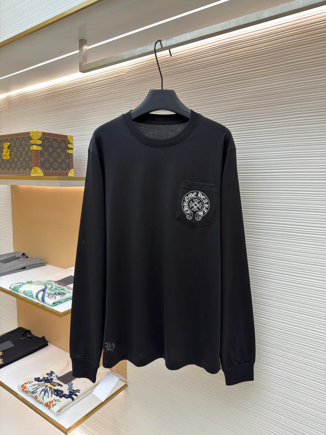 Лонгсливы Мужские Chrome Hearts 11399342