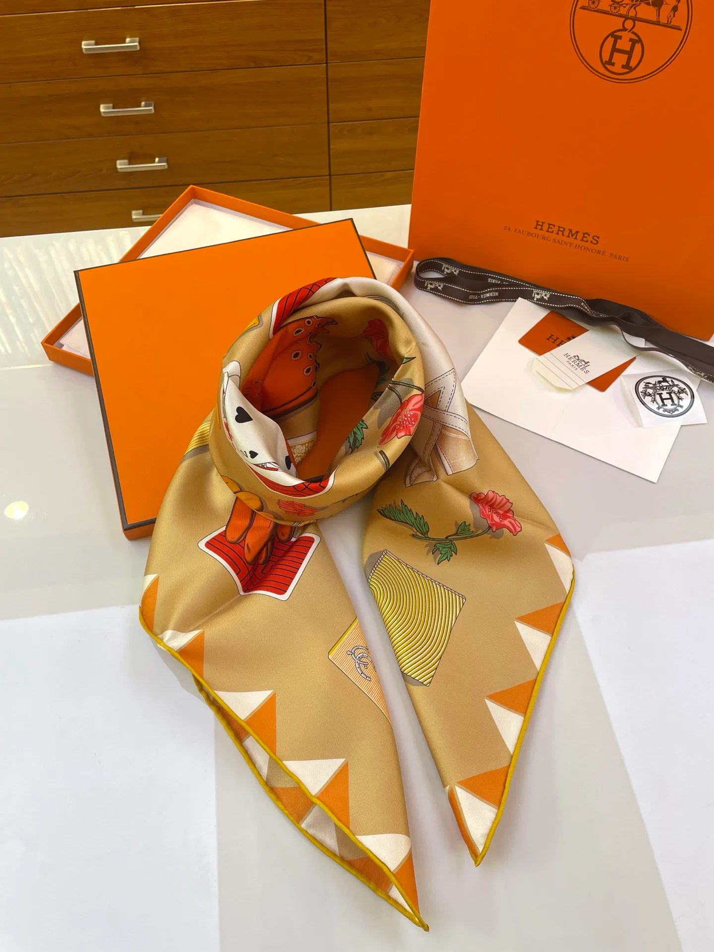 Платки Hermes 2643455