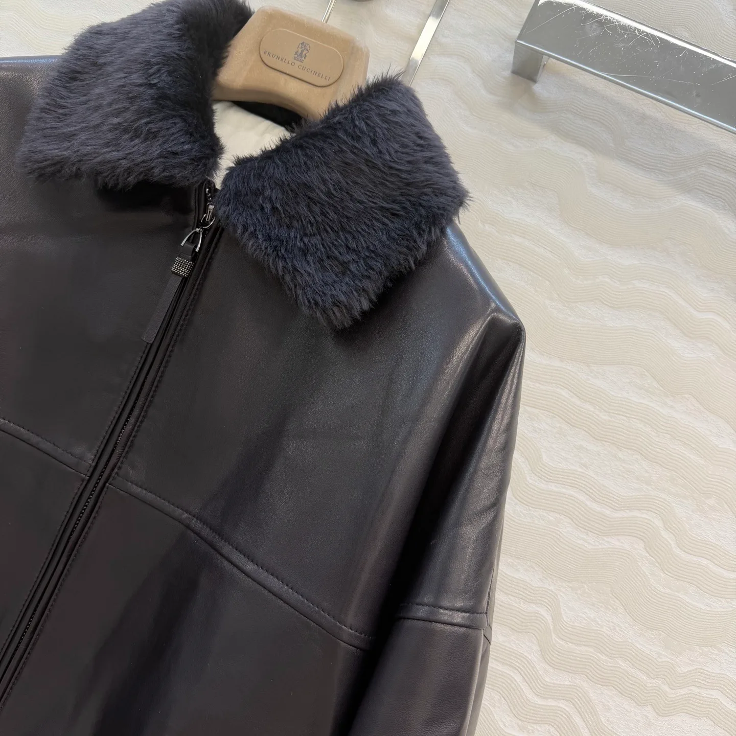 Кожаные Куртки И Дублёнки Женские Brunello Cucinelli 11164813