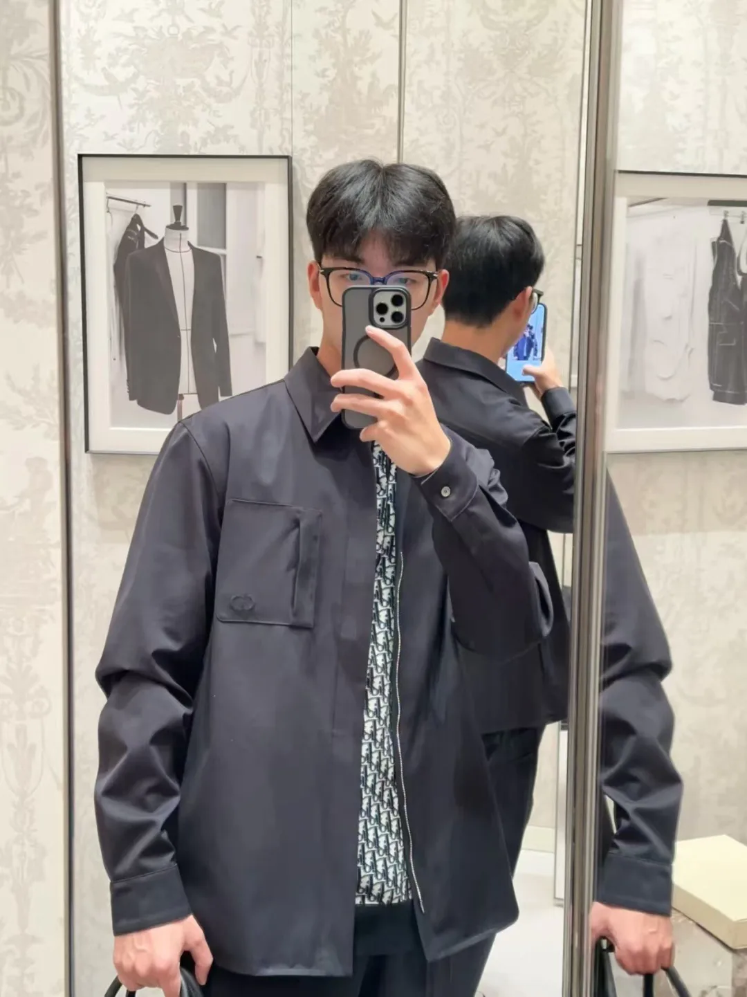 Куртки И Пуховики Мужские Christian Dior 9265479