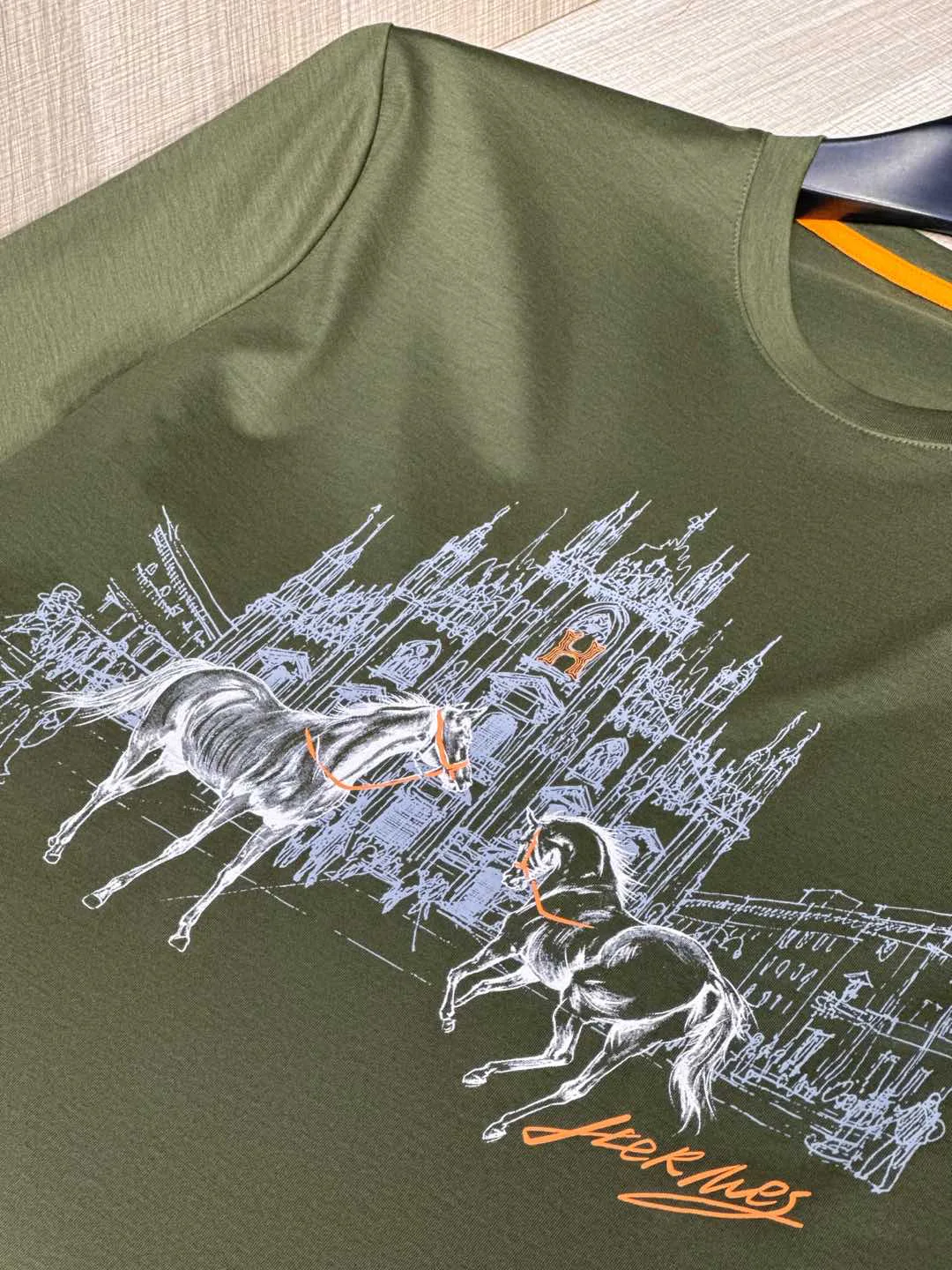 Футболки Мужские Hermes 23539