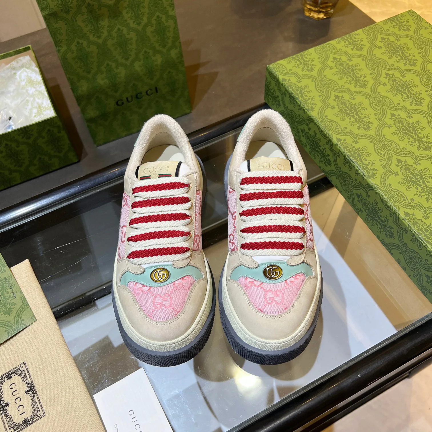 Кроссовки Женские Gucci 17955442