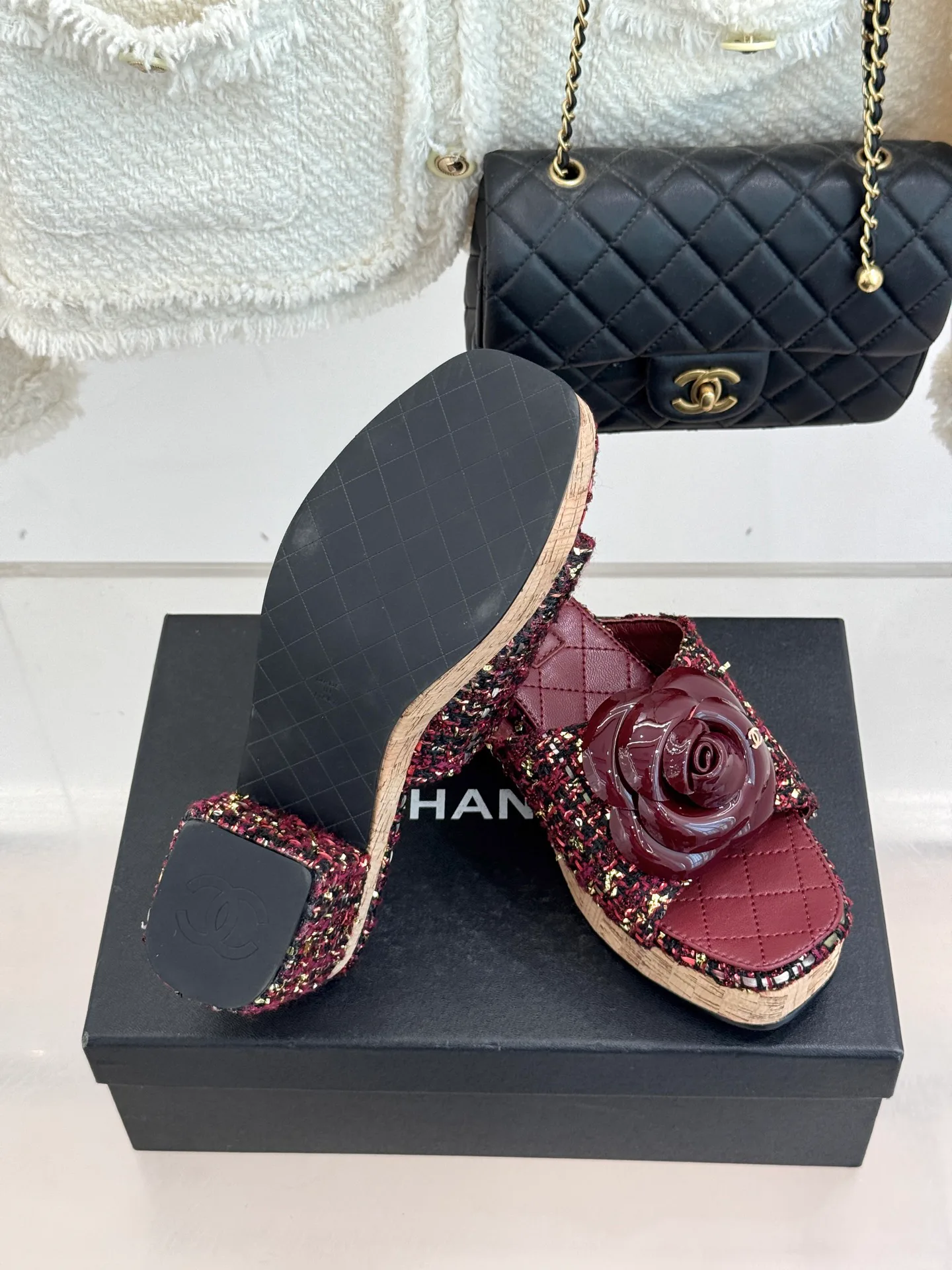 Босоножки Женские Chanel 1262097