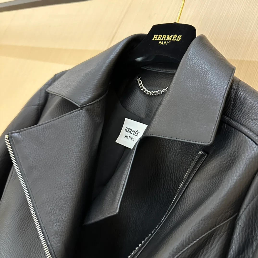 Кожаные Куртки И Дублёнки Женские Hermes 10037699