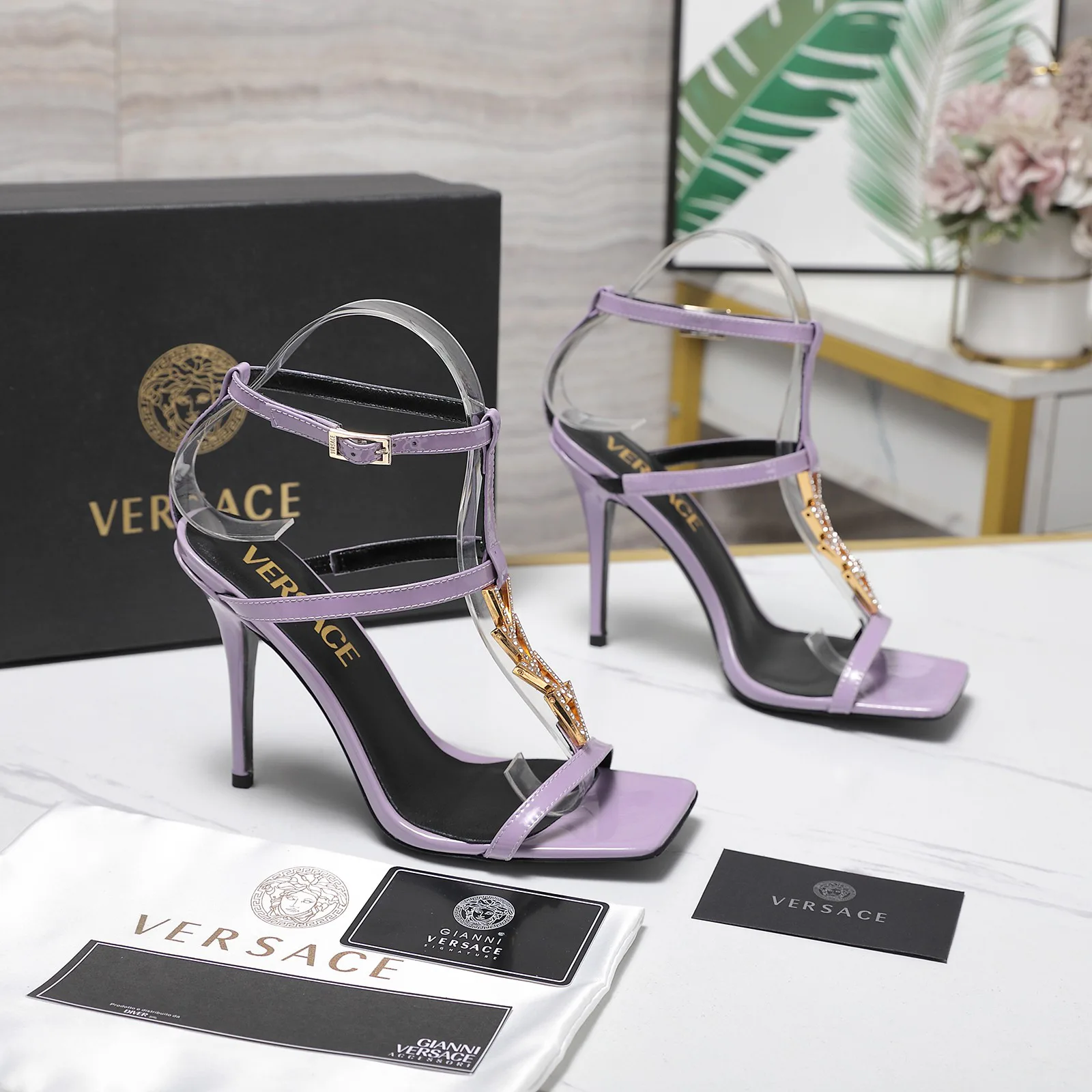 Босоножки Женские Versace 1262708