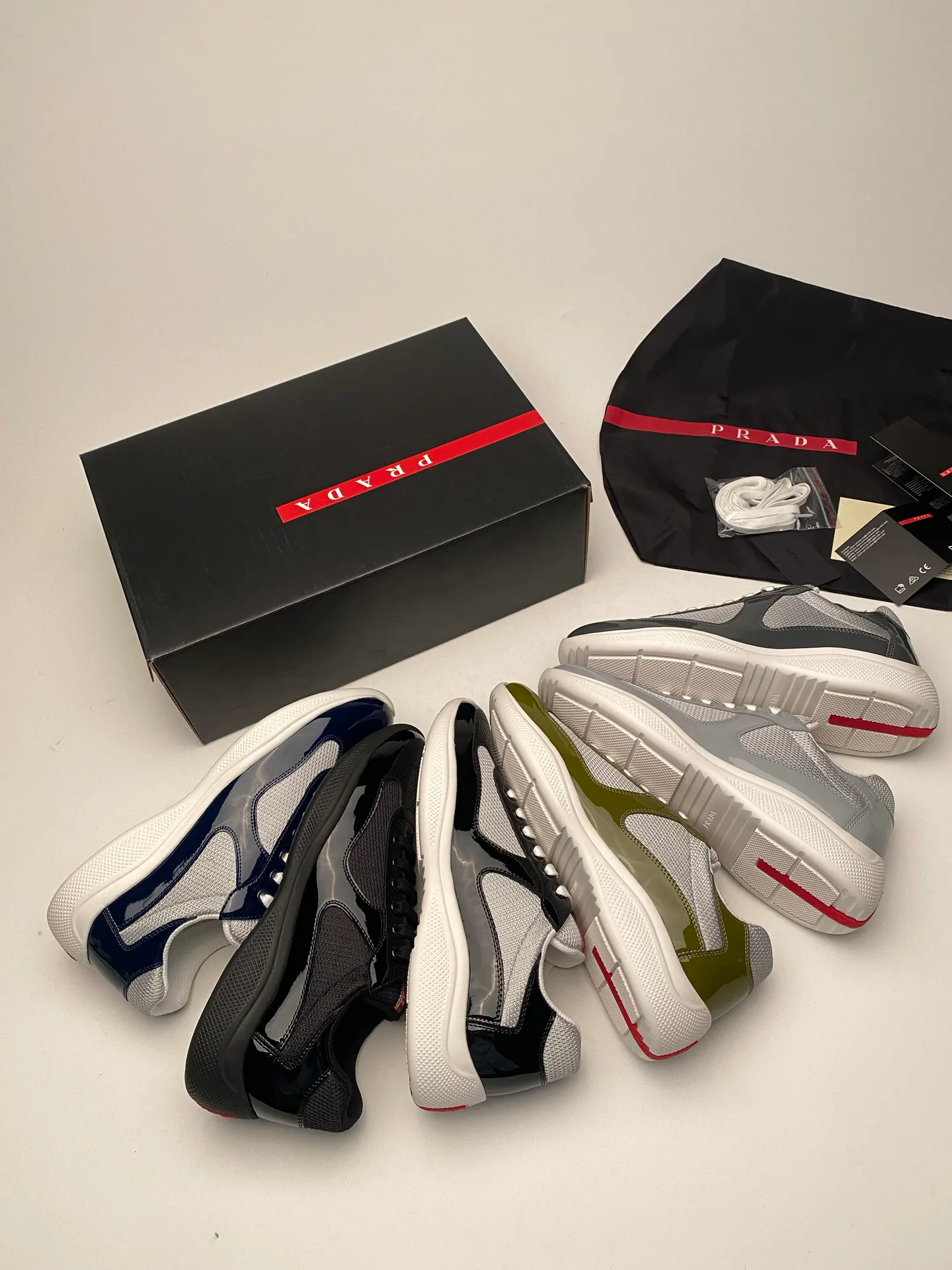 Кроссовки Мужские Prada 931158