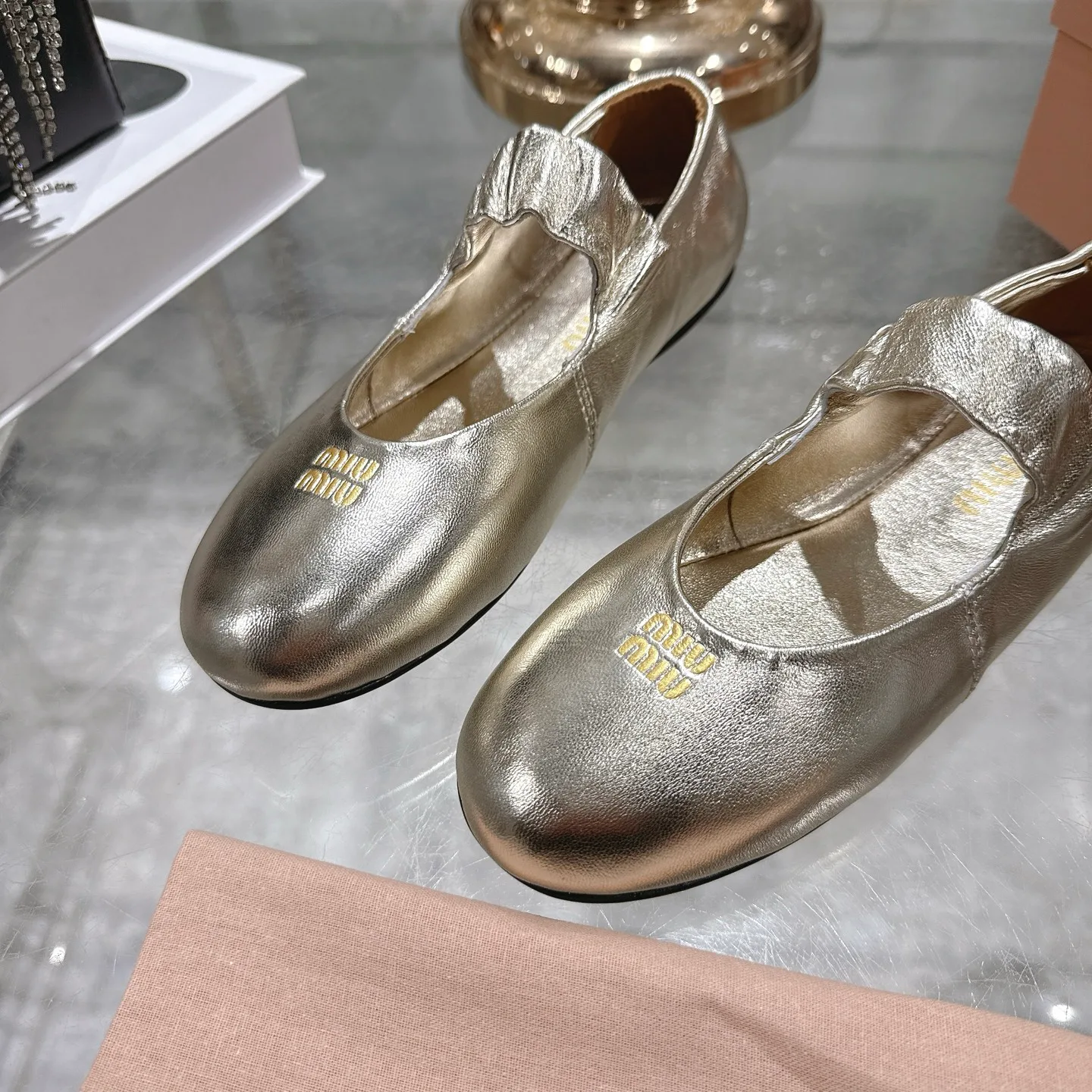 Балетки Женские Miu Miu 1881260