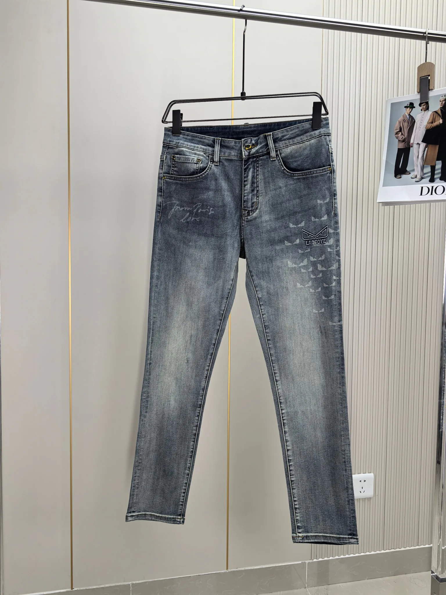 Джинсы Мужские Fendi 88144