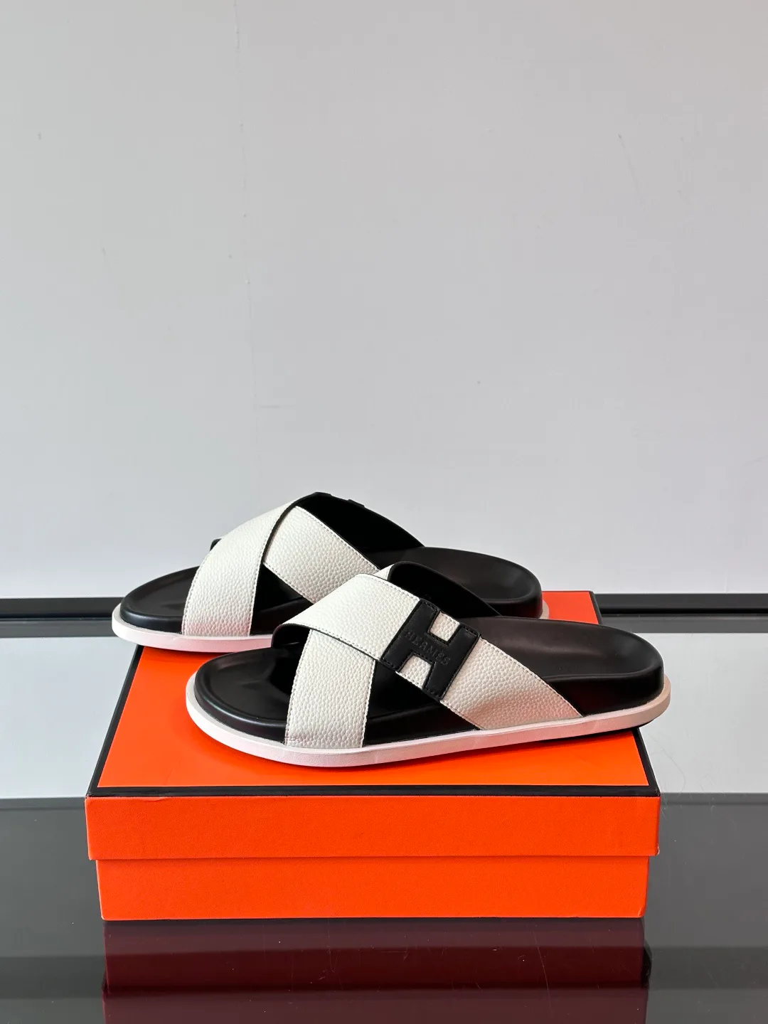 Тапочки Мужские Hermes 14607896