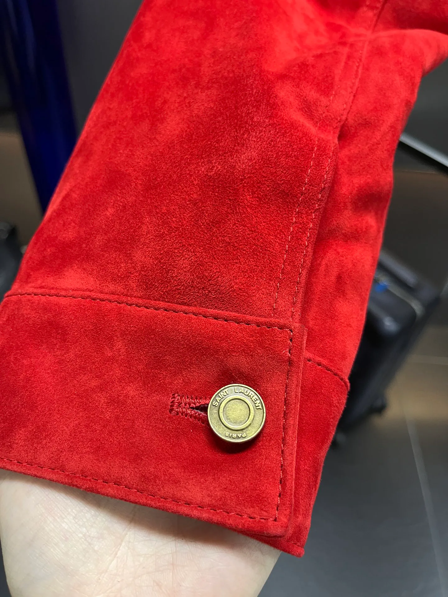 Куртки И Пуховики Мужские Saint Laurent 444224