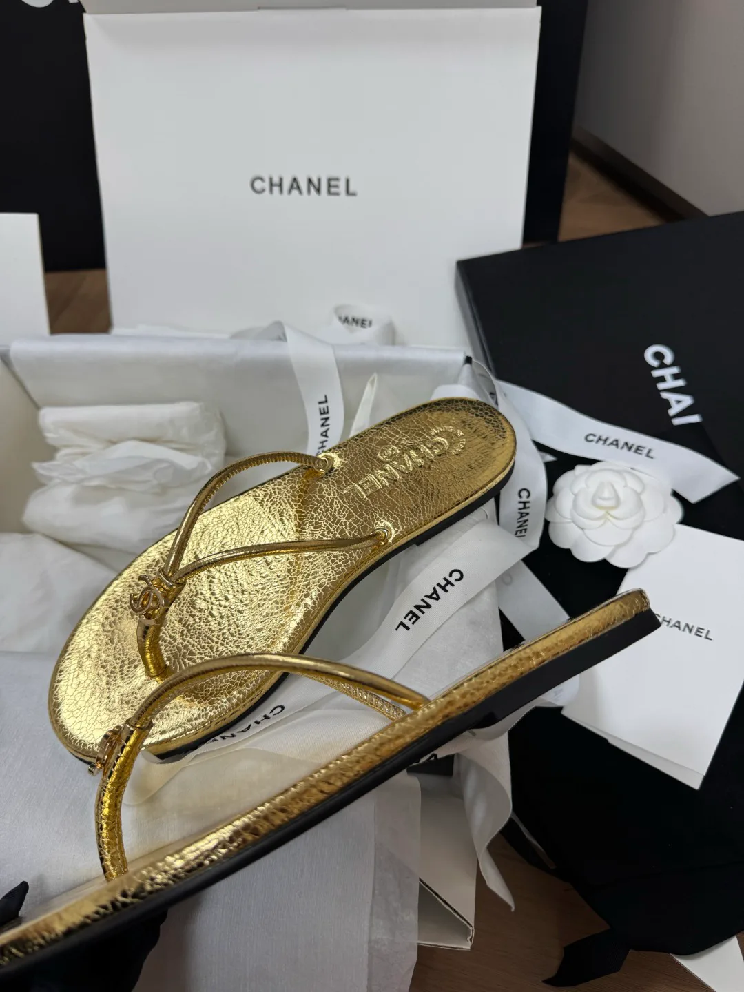 Шлепанцы Женские Chanel 13127297