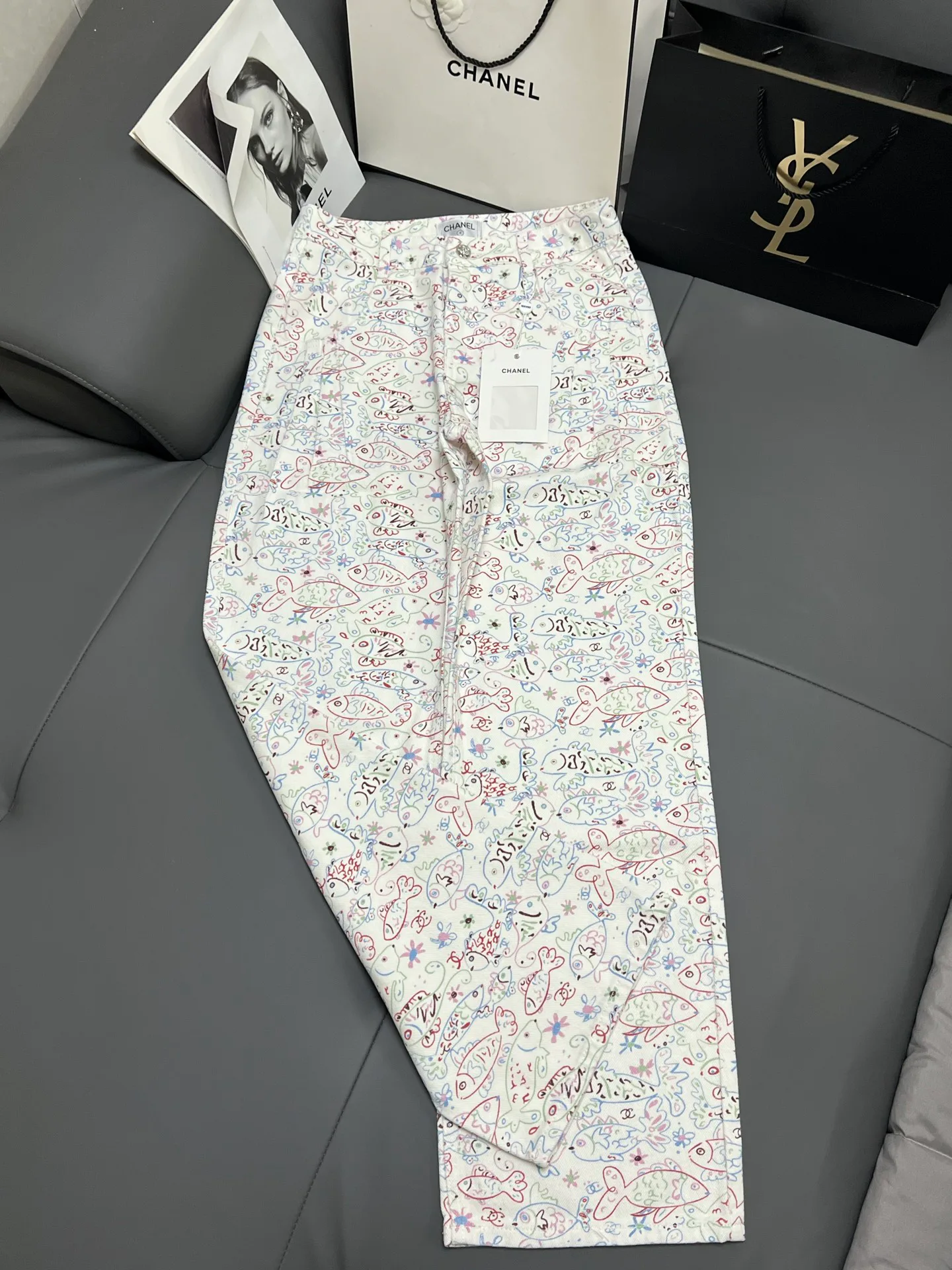 Джинсы Женские Chanel 1394965