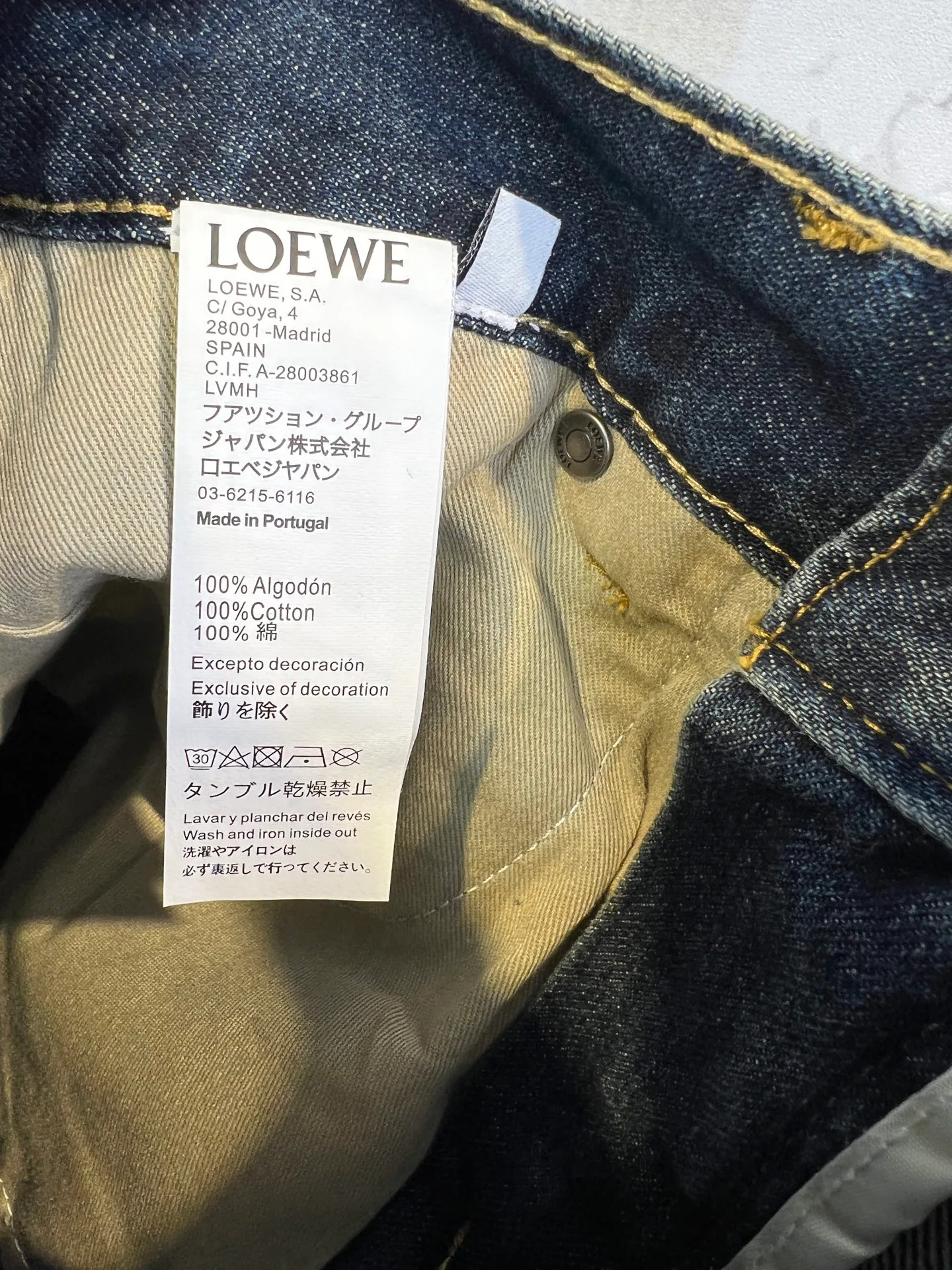 Джинсы Женские Loewe 18224833