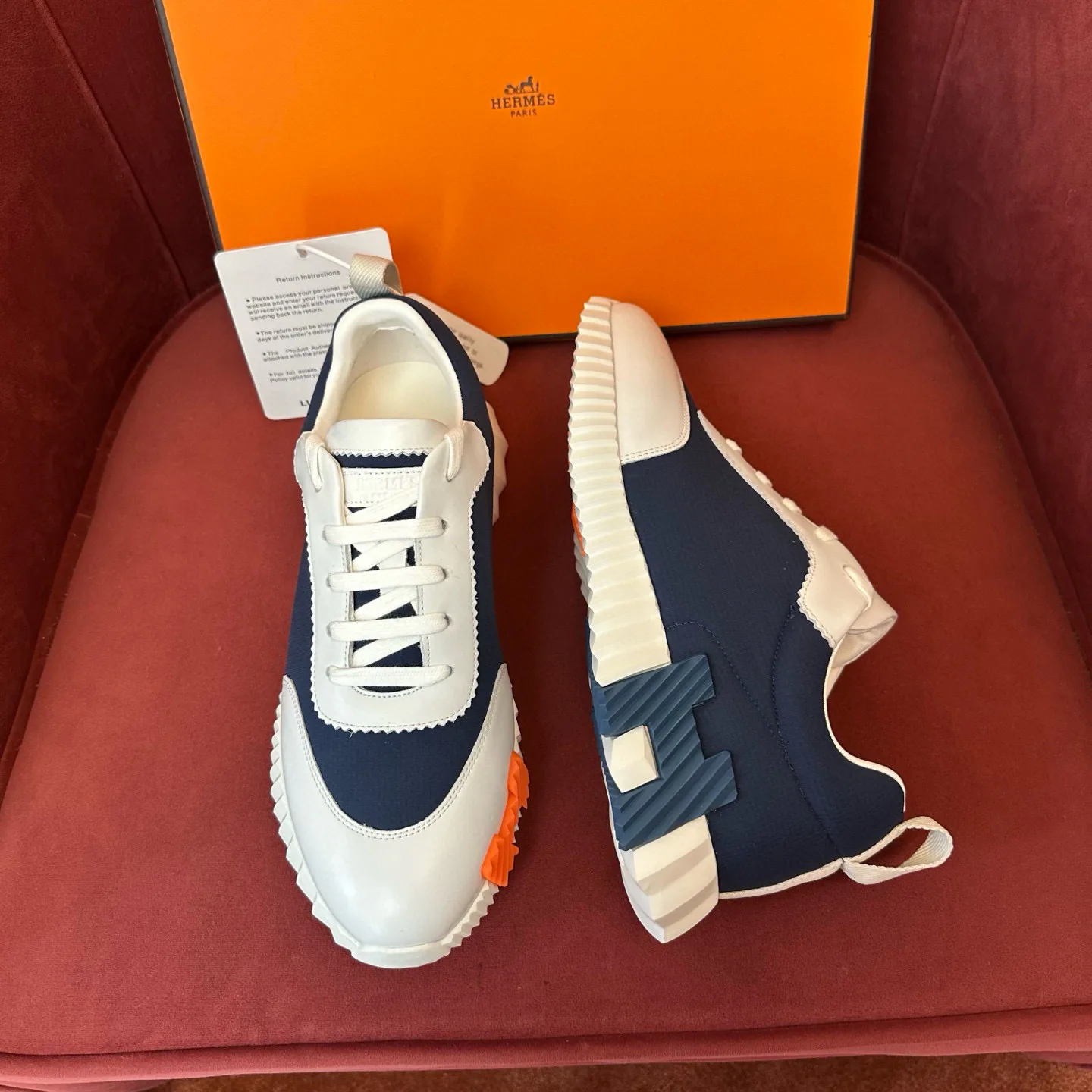 Кроссовки Женские Hermes 1248621